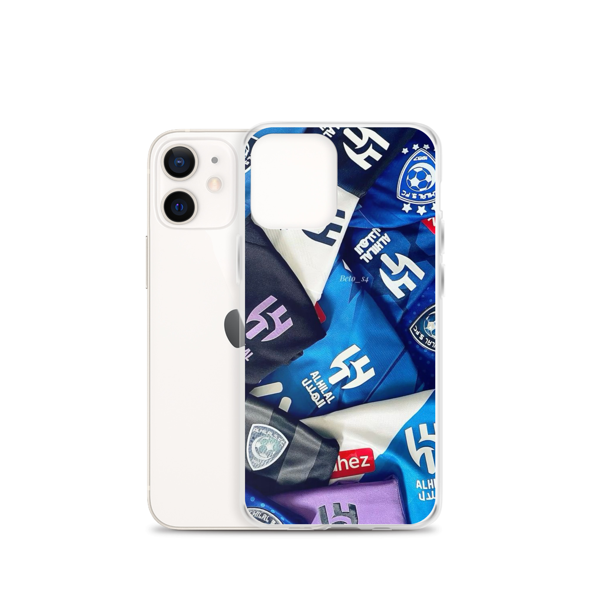Al Hilal Saudi Club Blue Power Clear Case for iPhone® - Image 2