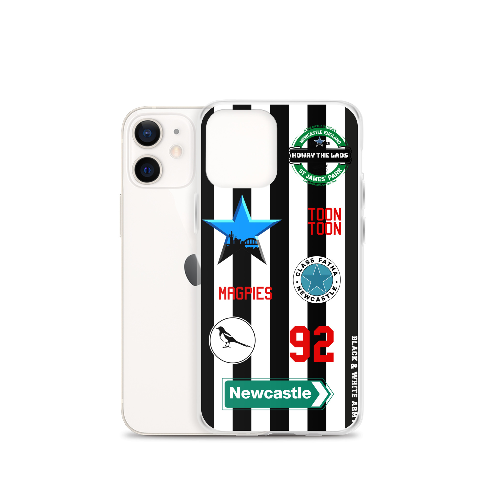 Howay The Lads iPhone® Case – Newcastle Magpies Football Fan Gift - Image 9