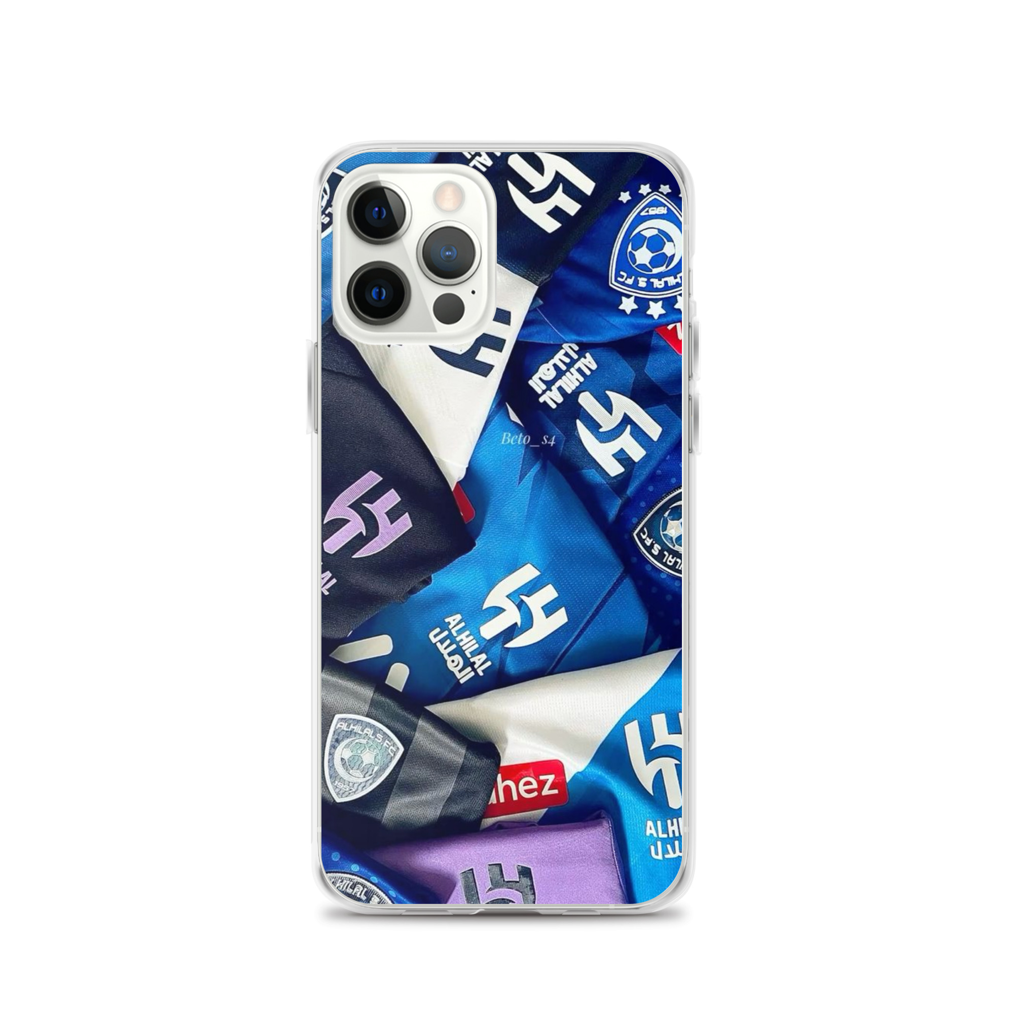 Al Hilal Saudi Club Blue Power Clear Case for iPhone® - Image 5