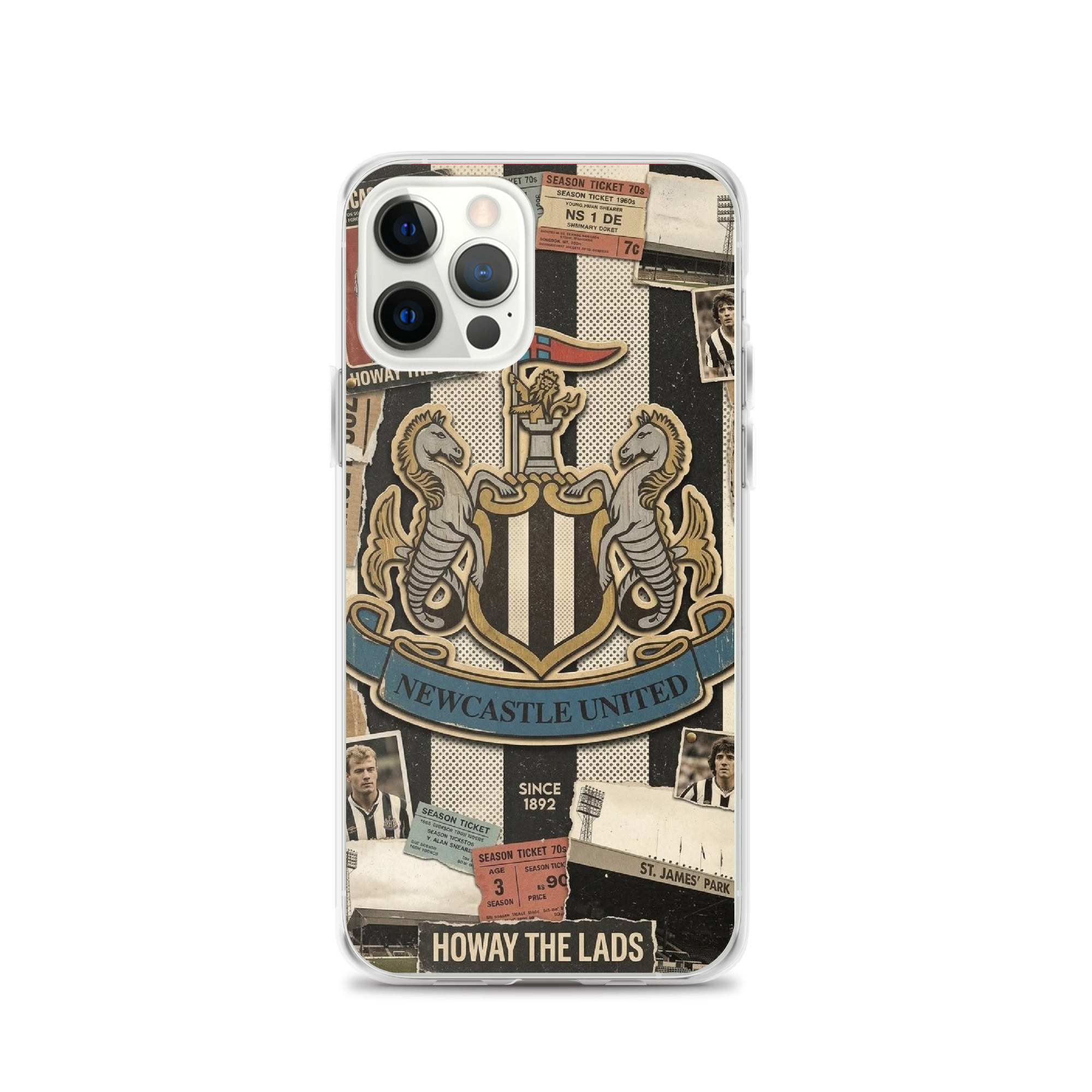 Newcastle Howay The Lads iPhone® Case – Magpies Football Fan Gift - Image 12