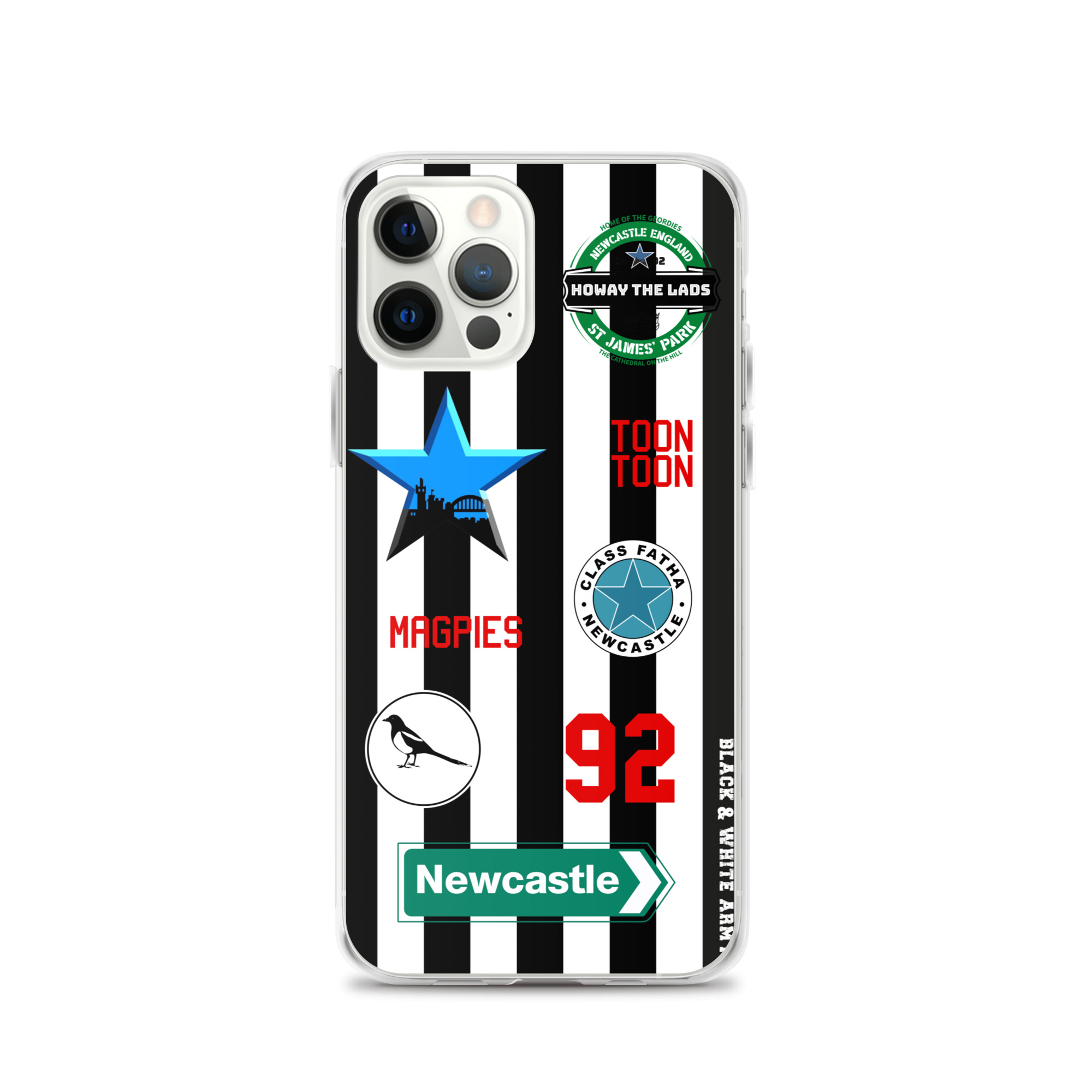 Howay The Lads iPhone® Case – Newcastle Magpies Football Fan Gift - Image 12