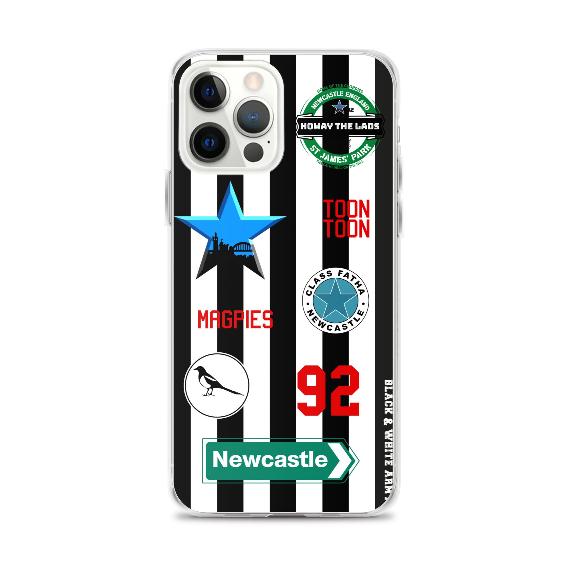 Howay The Lads iPhone® Case – Newcastle Magpies Football Fan Gift - Image 10