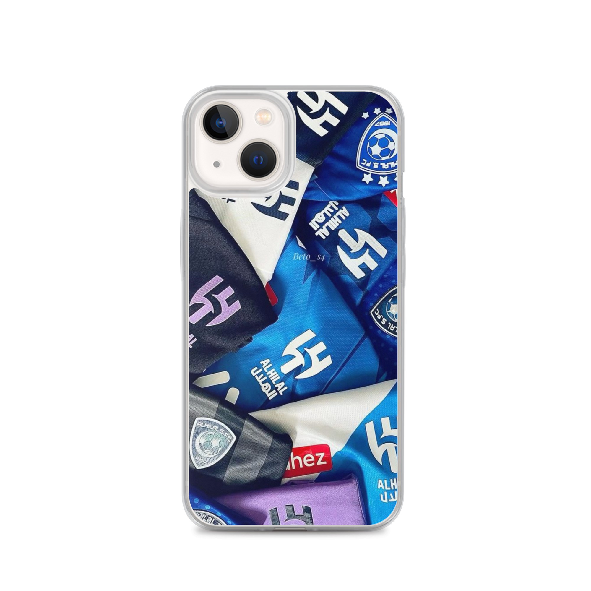 Al Hilal Saudi Club Blue Power Clear Case for iPhone® - Image 15