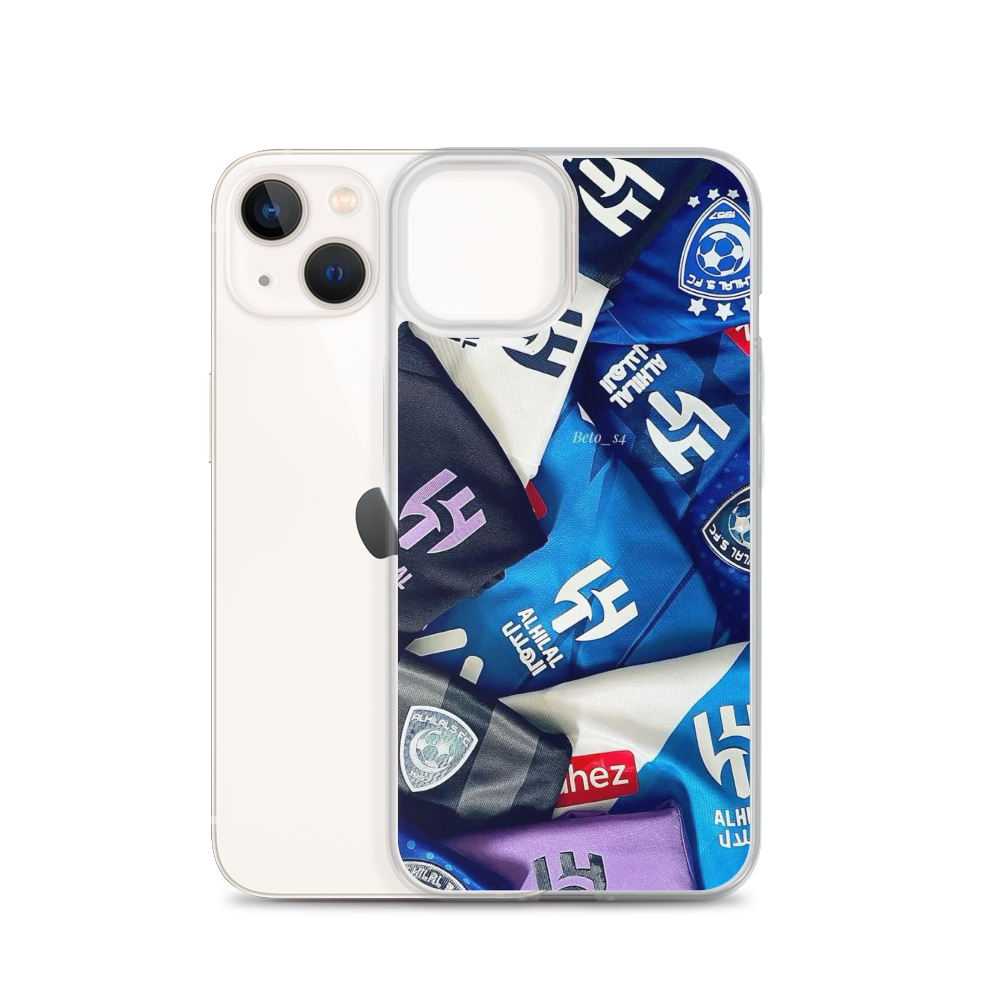 Al Hilal Saudi Club Blue Power Clear Case for iPhone® - Image 16