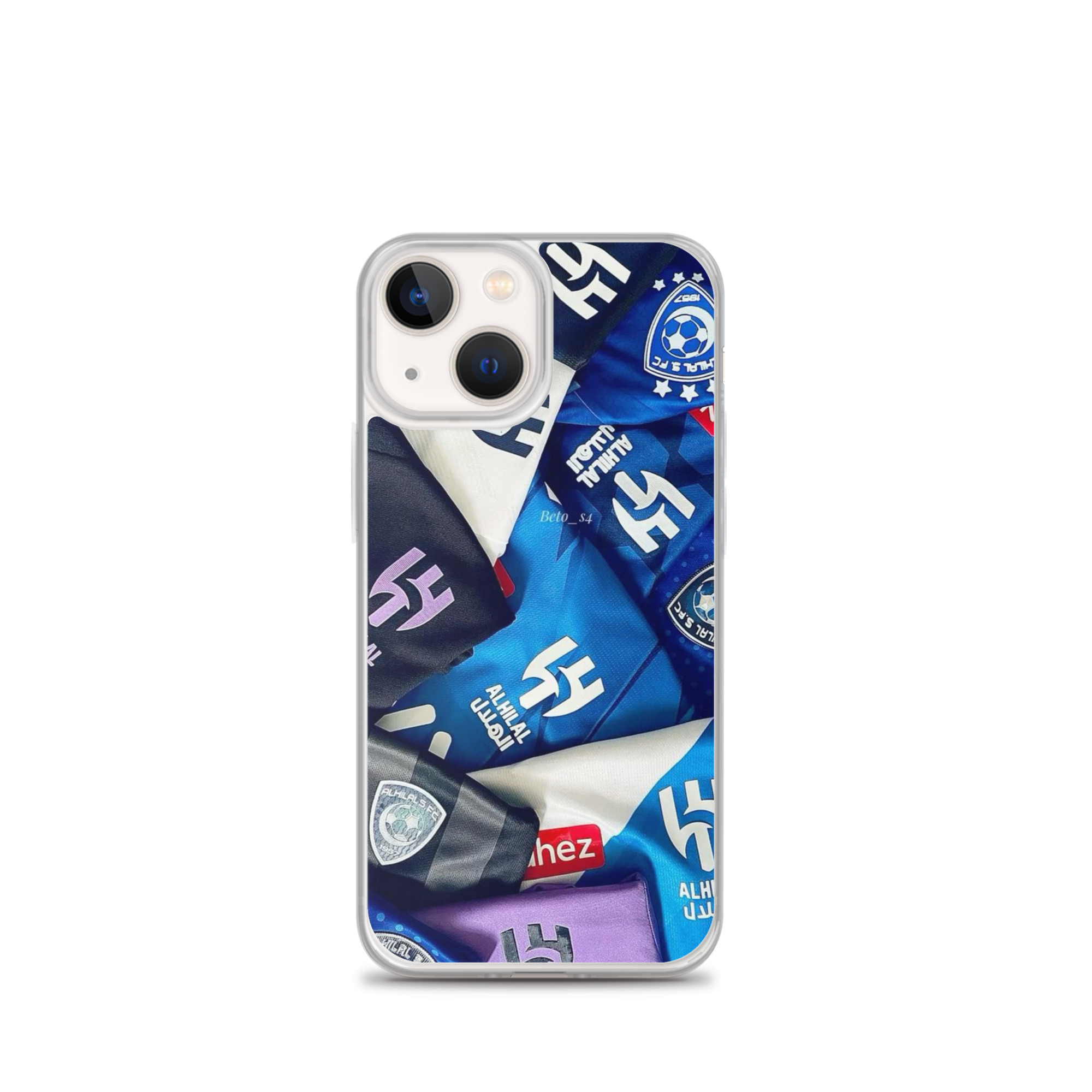 Al Hilal Saudi Club Blue Power Clear Case for iPhone® - Image 9