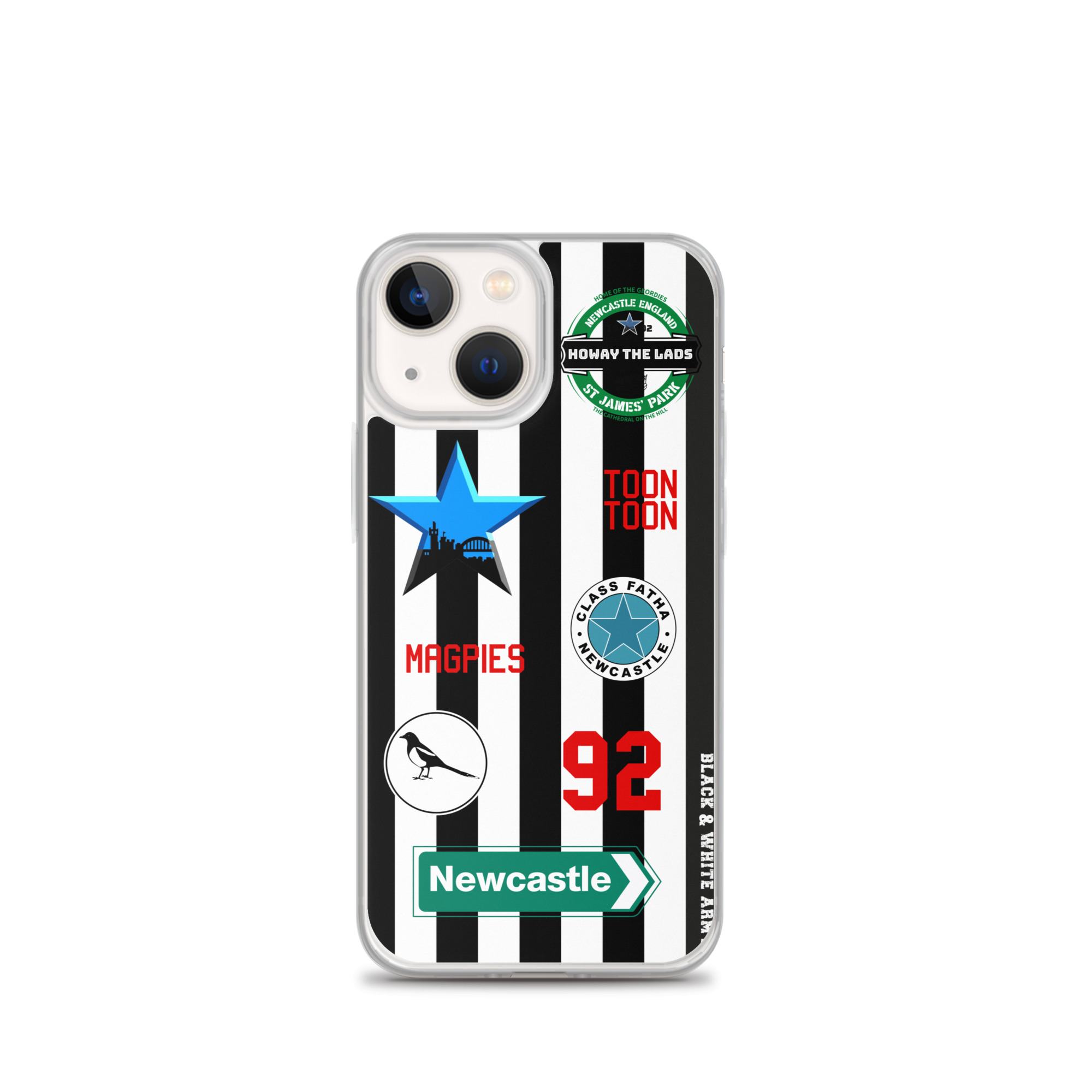 Howay The Lads iPhone® Case – Newcastle Magpies Football Fan Gift - Image 16
