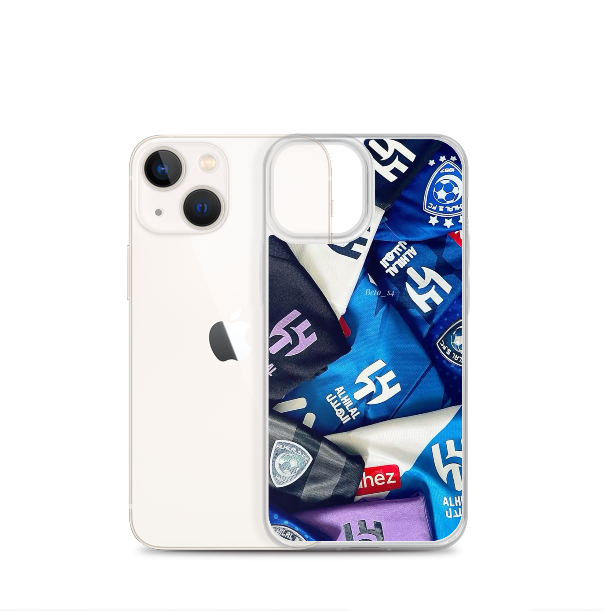 Al Hilal Saudi Club Blue Power Clear Case for iPhone® - Image 10