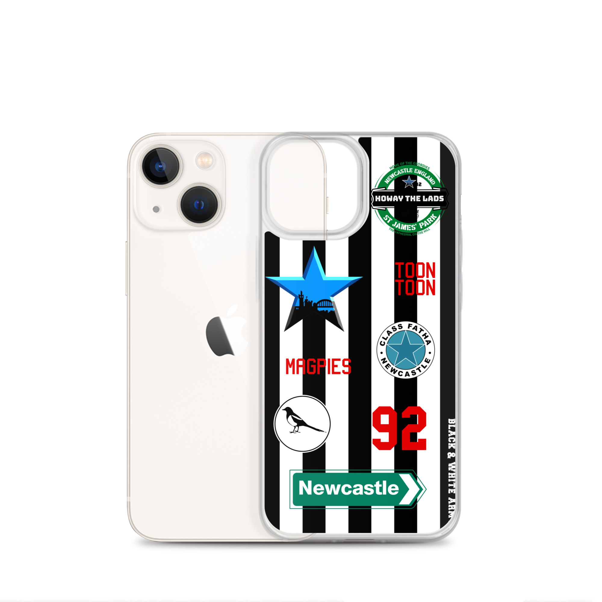 Howay The Lads iPhone® Case – Newcastle Magpies Football Fan Gift - Image 17