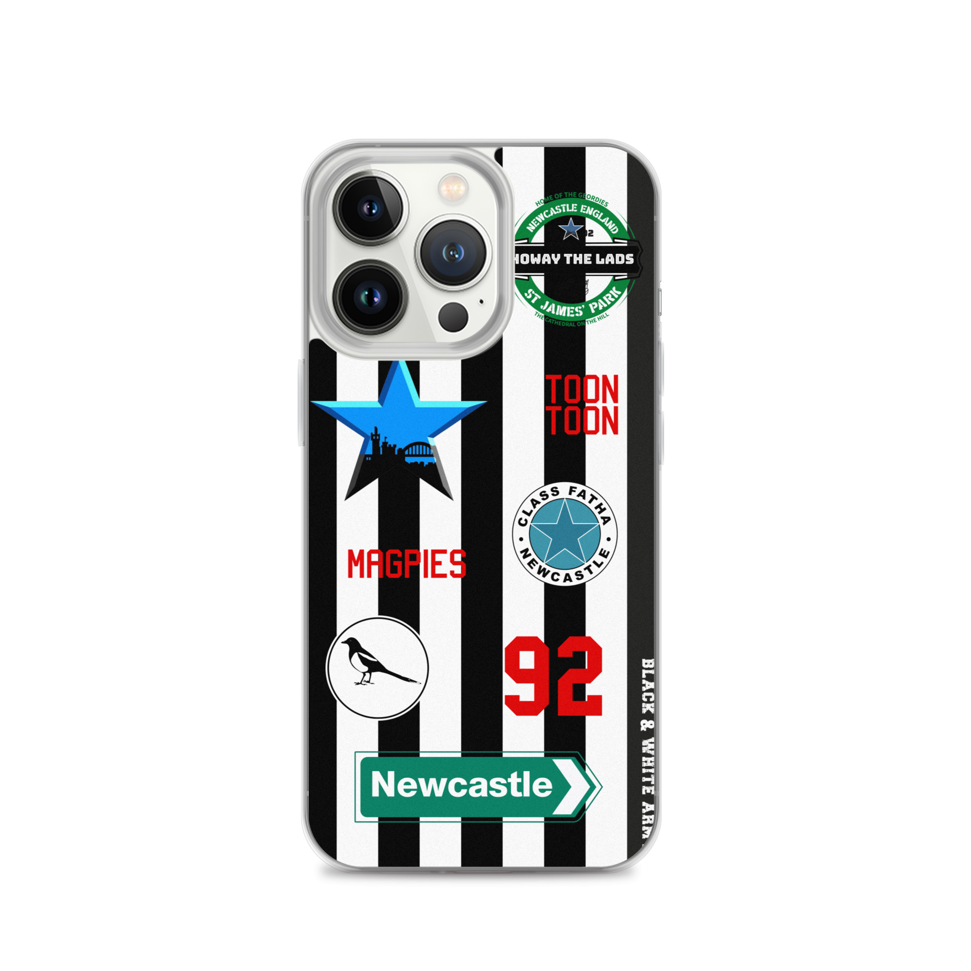 Howay The Lads iPhone® Case – Newcastle Magpies Football Fan Gift - Image 20