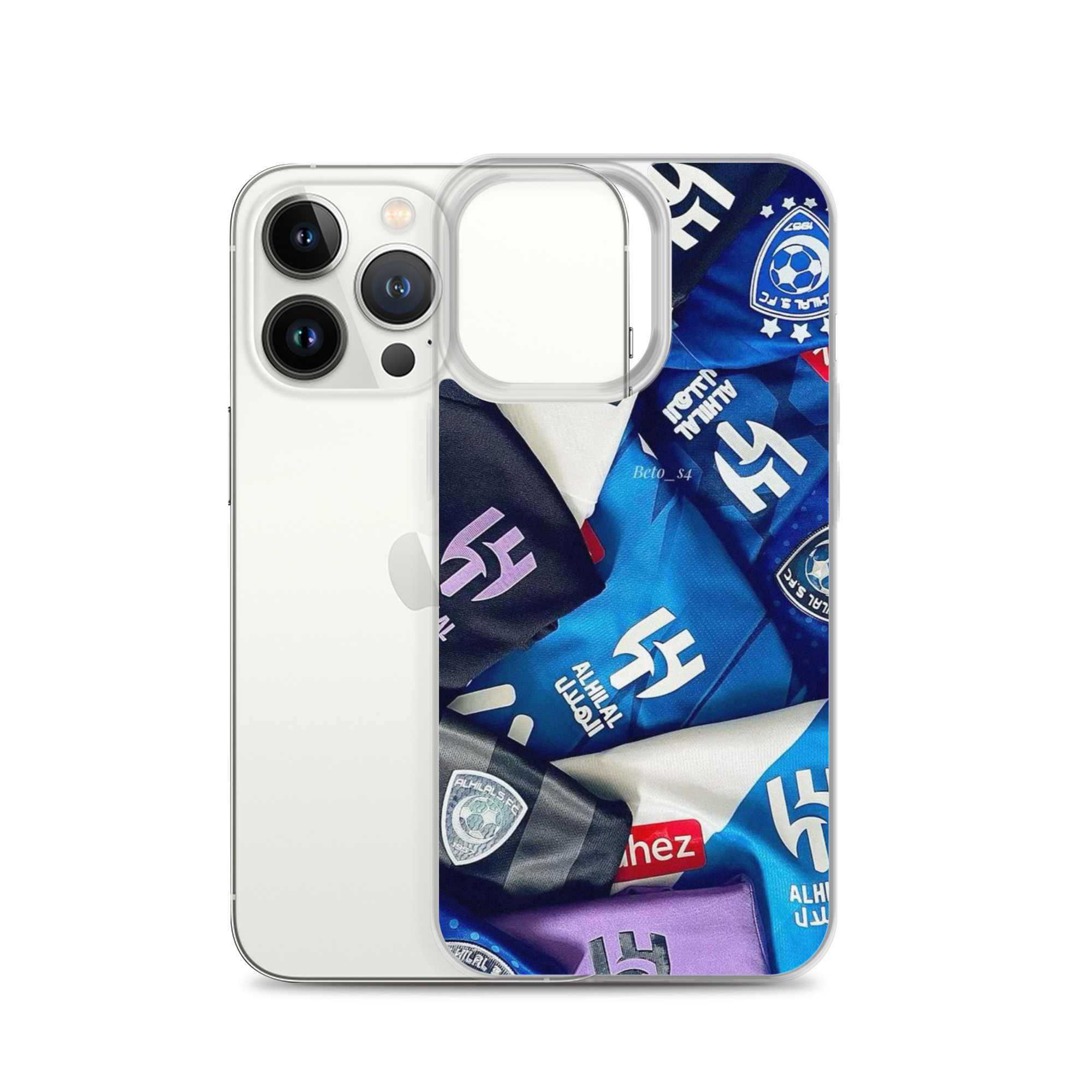 Al Hilal Saudi Club Blue Power Clear Case for iPhone® - Image 14