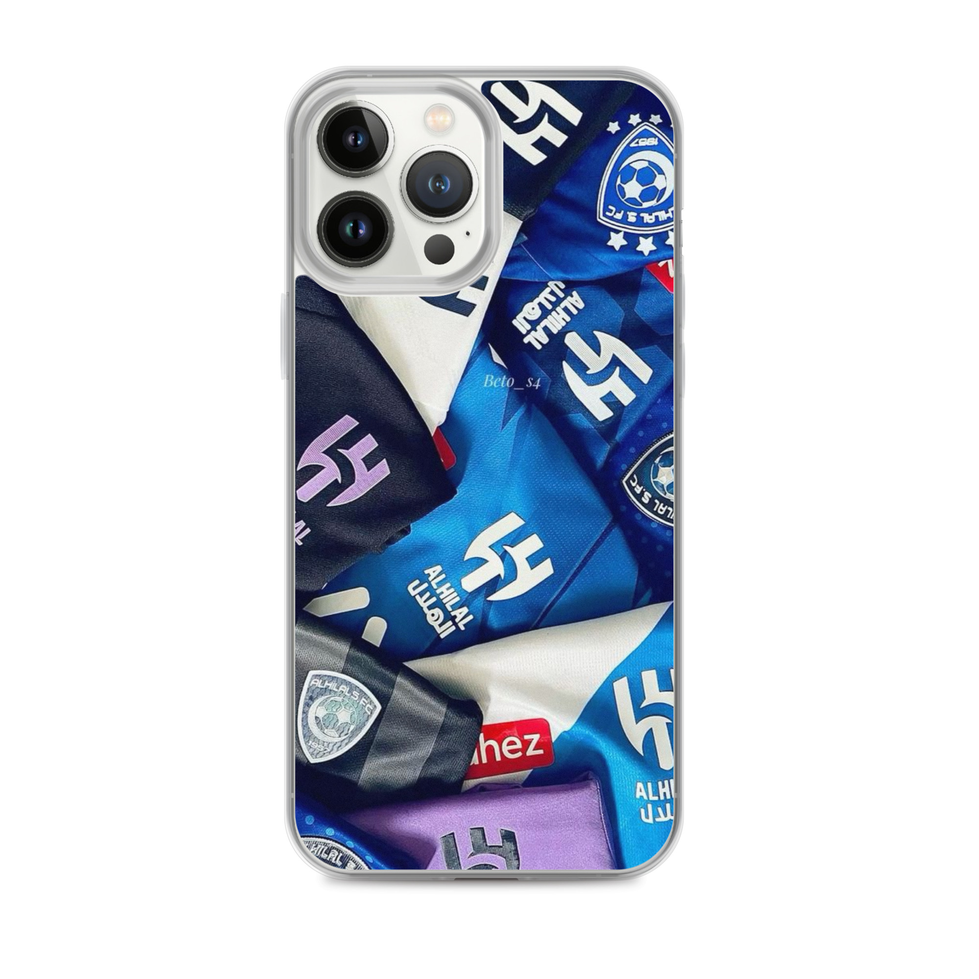 Al Hilal Saudi Club Blue Power Clear Case for iPhone® - Image 11