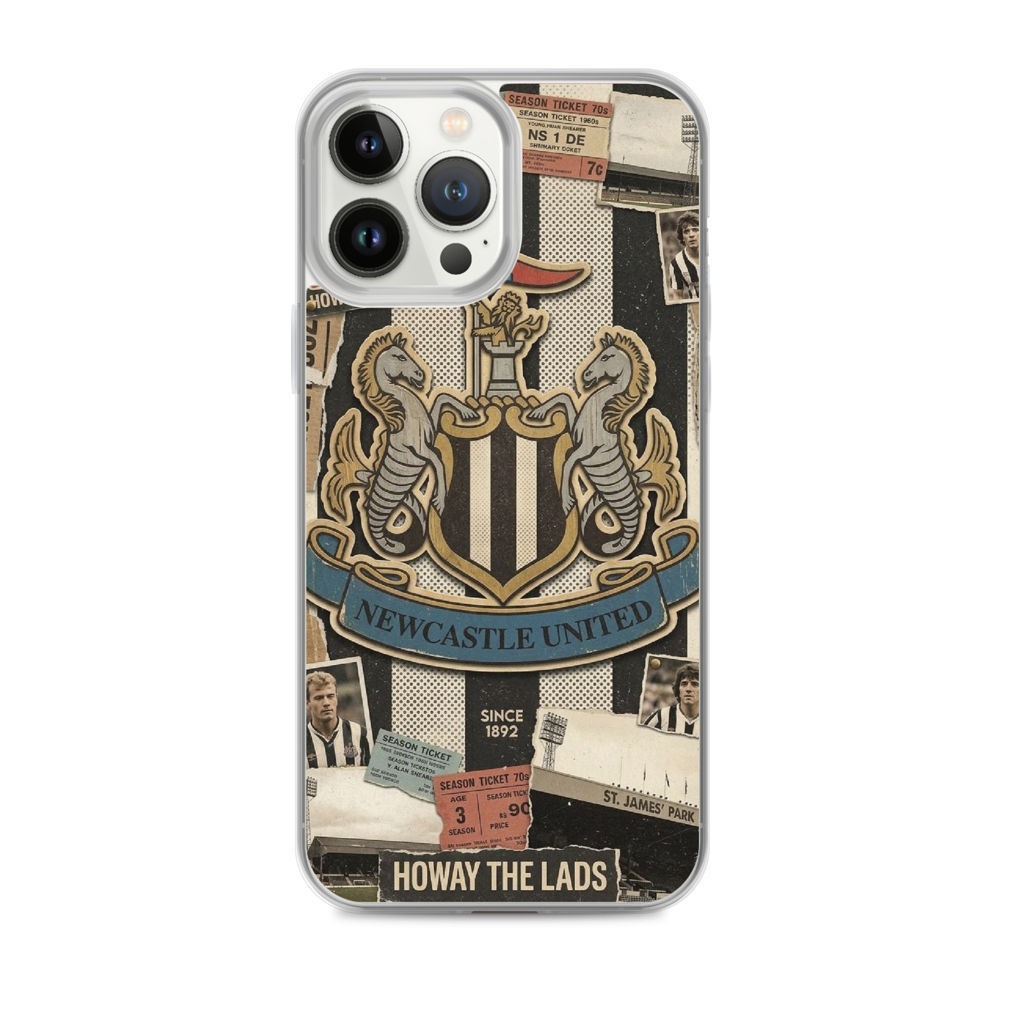 Newcastle Howay The Lads iPhone® Case – Magpies Football Fan Gift - Image 18