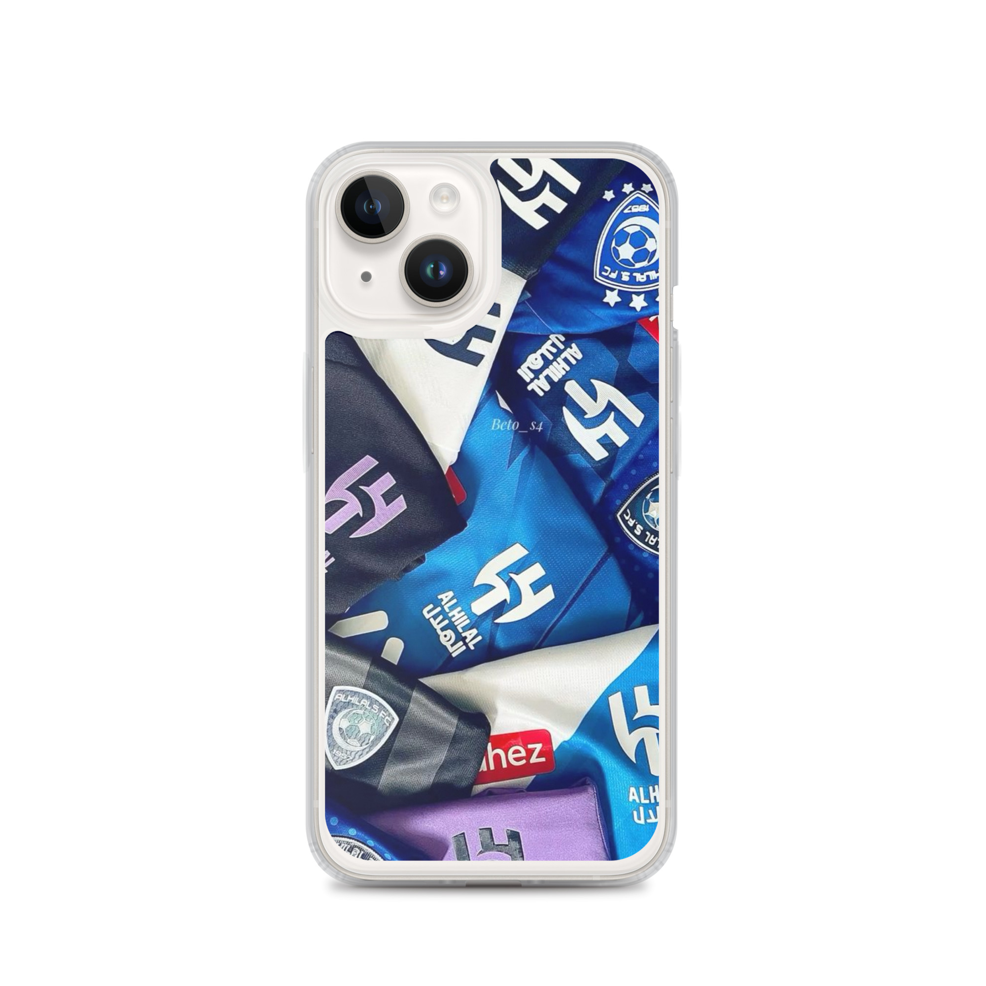 Al Hilal Saudi Club Blue Power Clear Case for iPhone® - Image 23