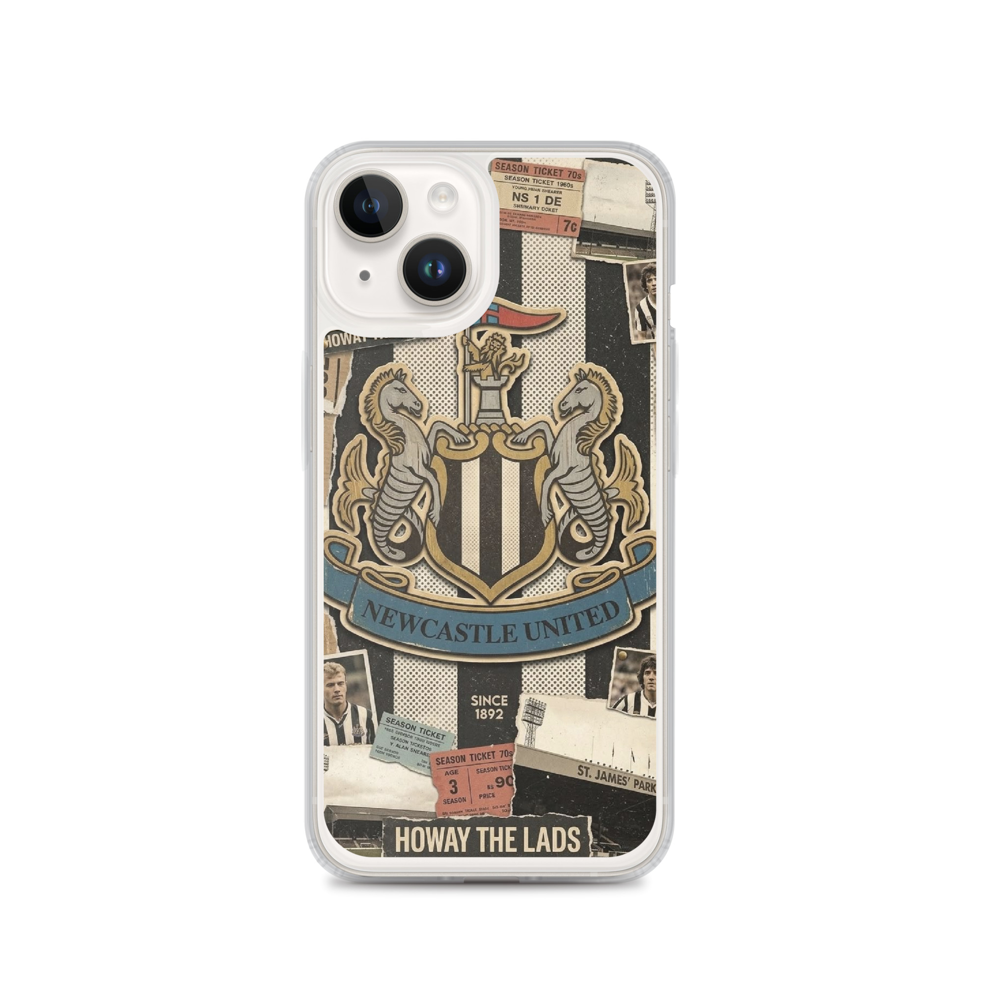 Newcastle Howay The Lads iPhone® Case – Magpies Football Fan Gift - Image 30