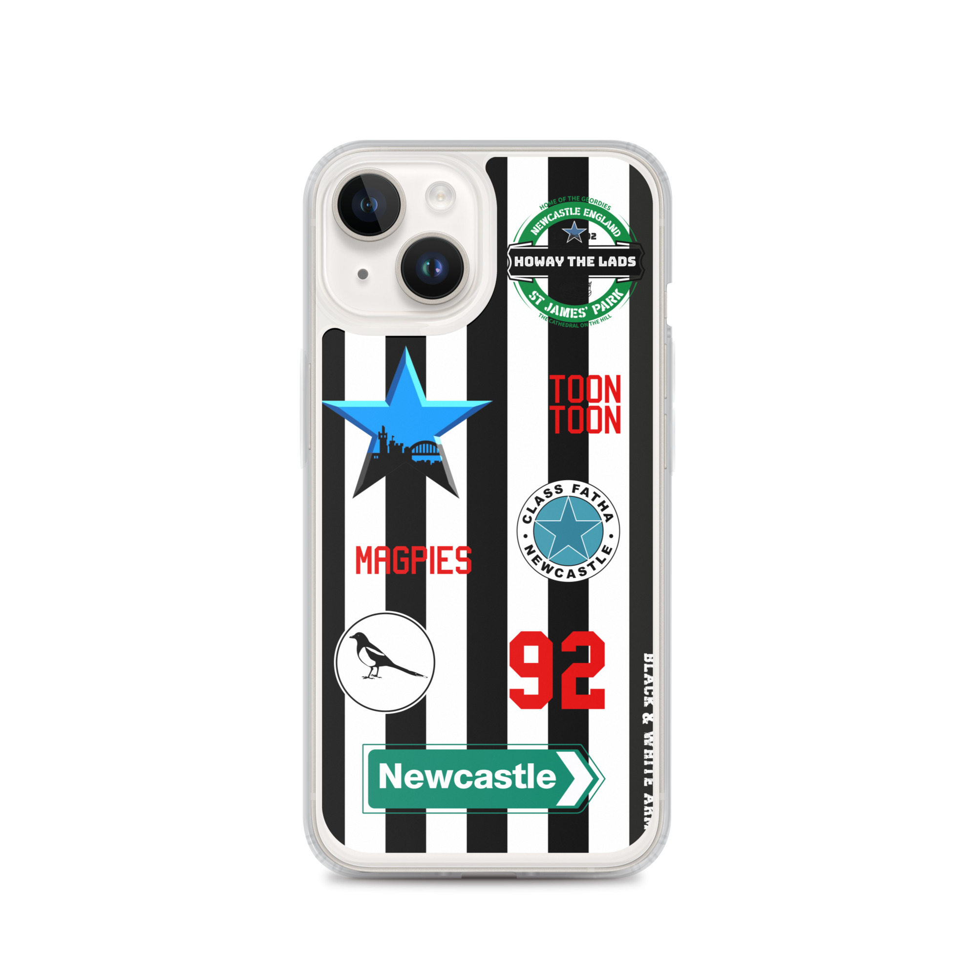 Howay The Lads iPhone® Case – Newcastle Magpies Football Fan Gift - Image 30