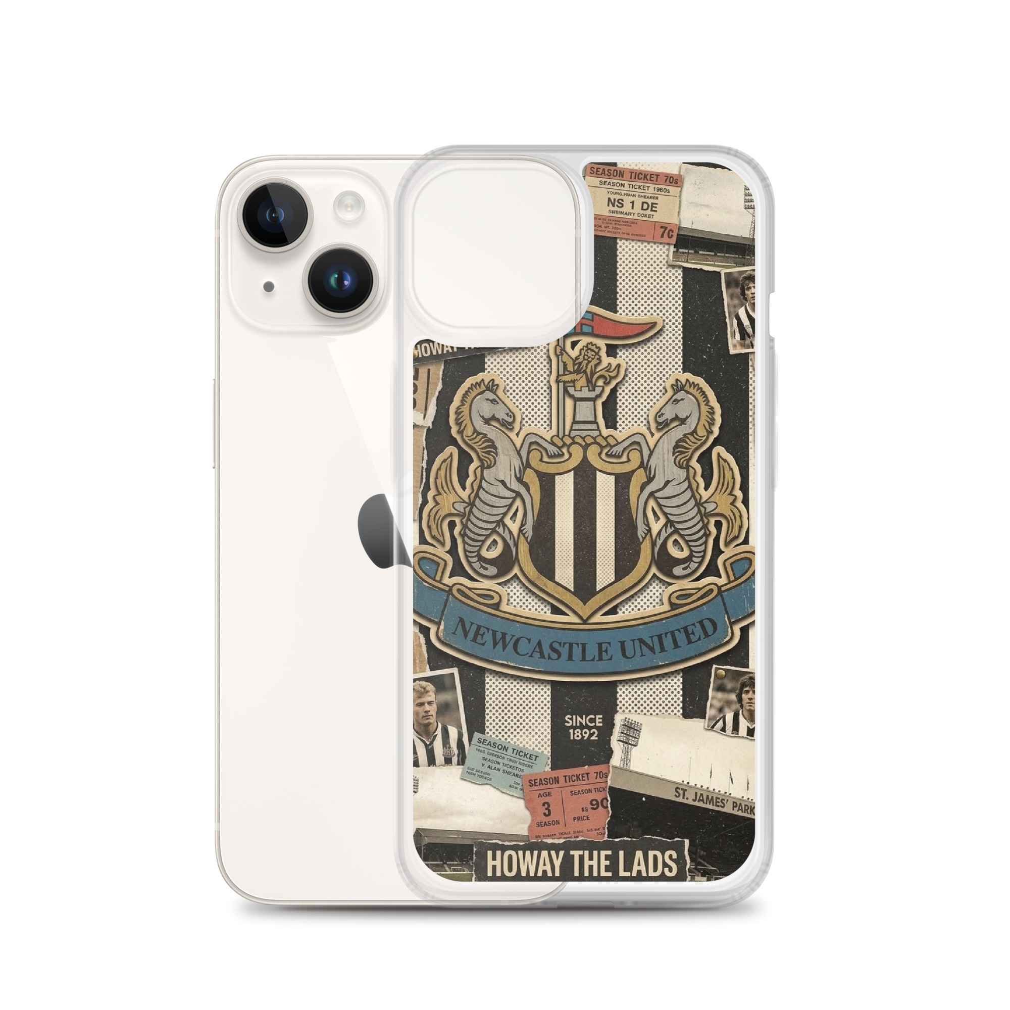 Newcastle Howay The Lads iPhone® Case – Magpies Football Fan Gift - Image 31
