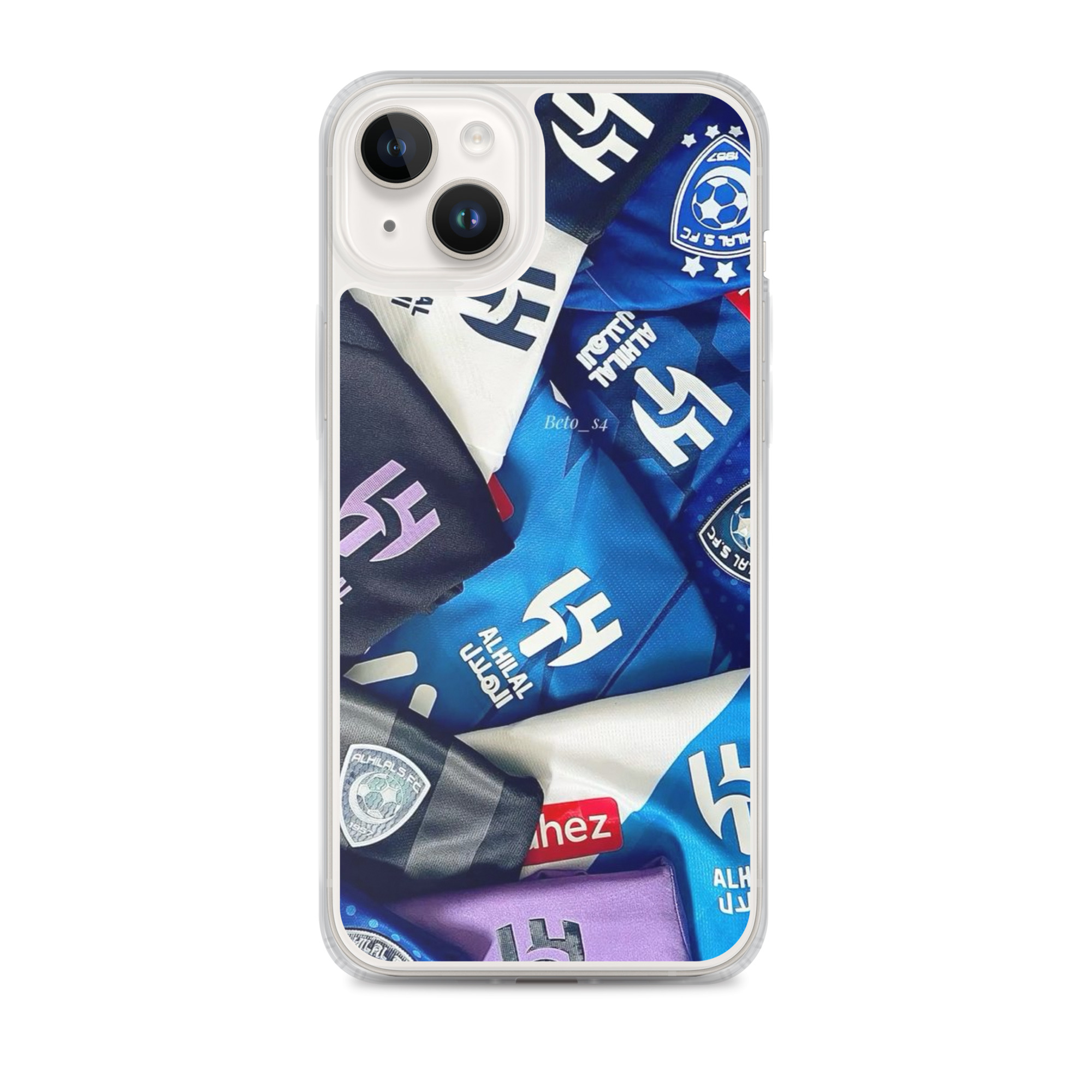 Al Hilal Saudi Club Blue Power Clear Case for iPhone® - Image 17
