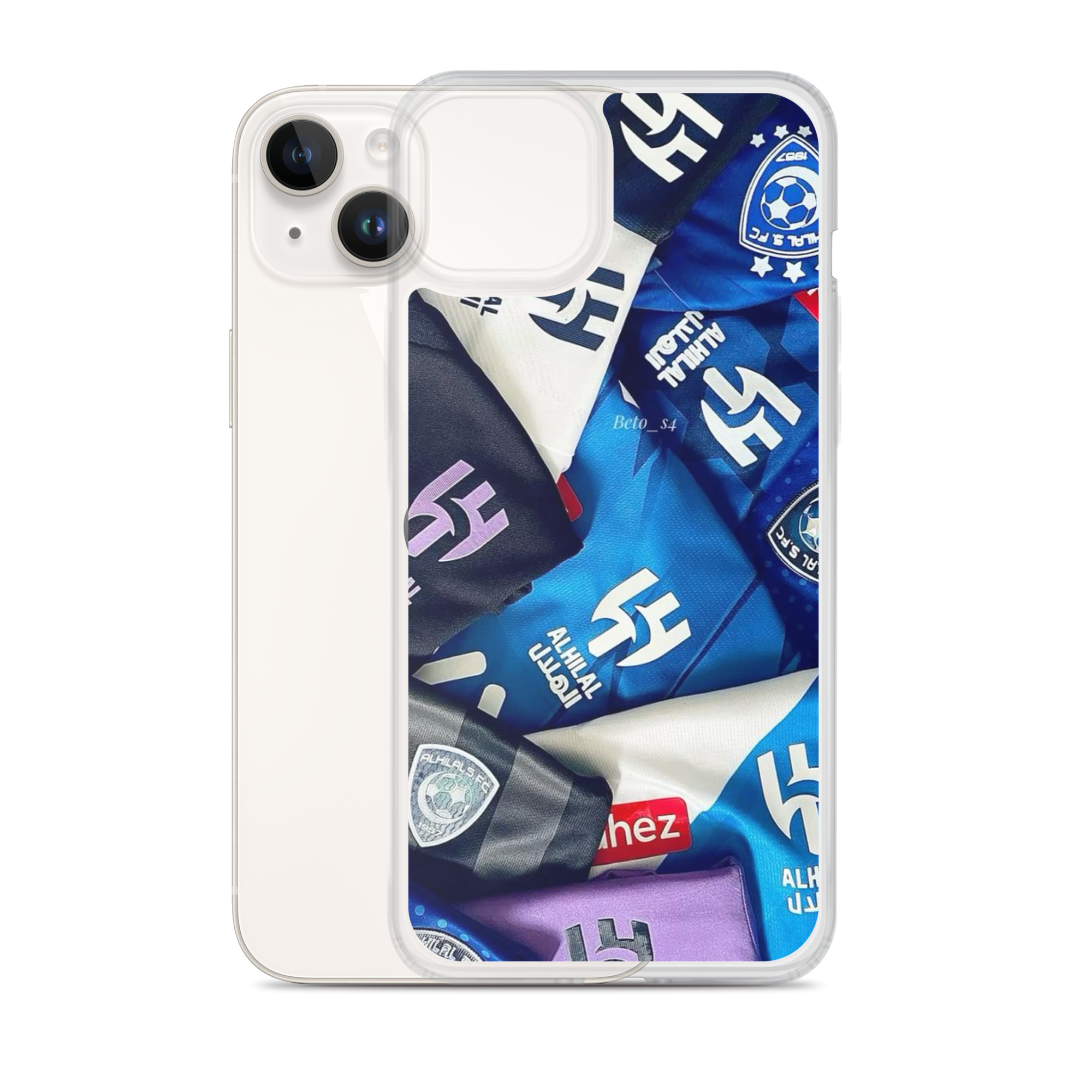 Al Hilal Saudi Club Blue Power Clear Case for iPhone® - Image 18