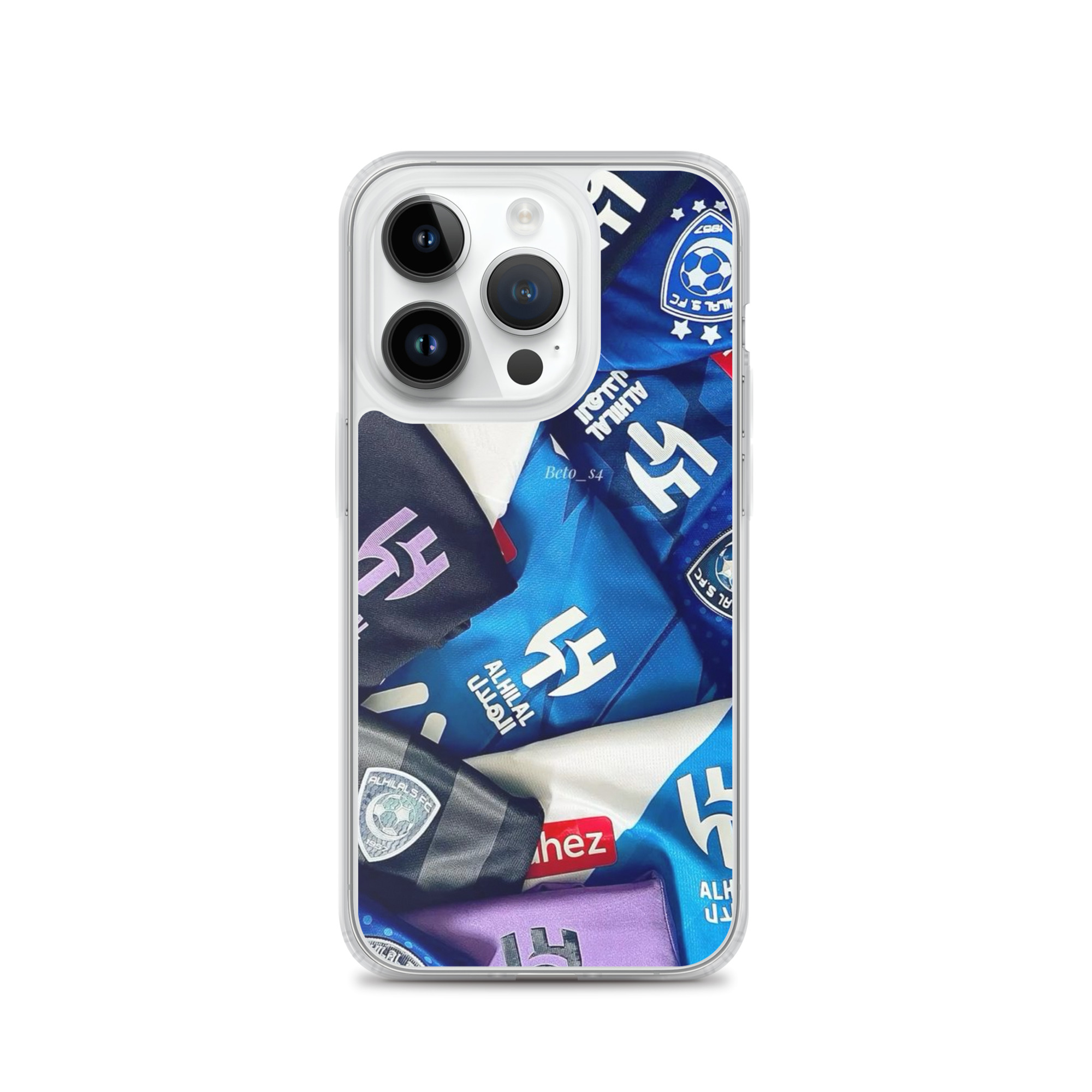 Al Hilal Saudi Club Blue Power Clear Case for iPhone® - Image 21