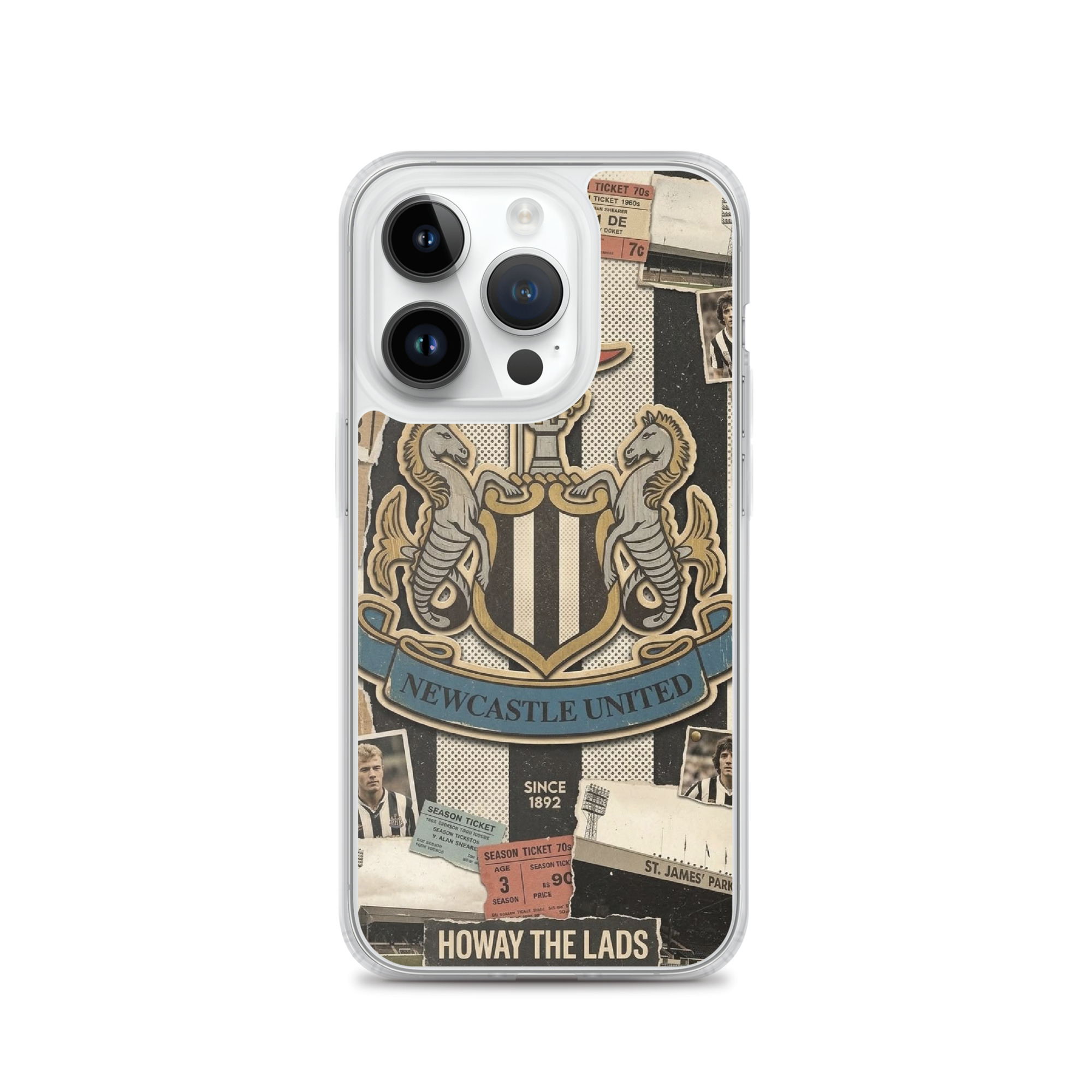 Newcastle Howay The Lads iPhone® Case – Magpies Football Fan Gift - Image 28