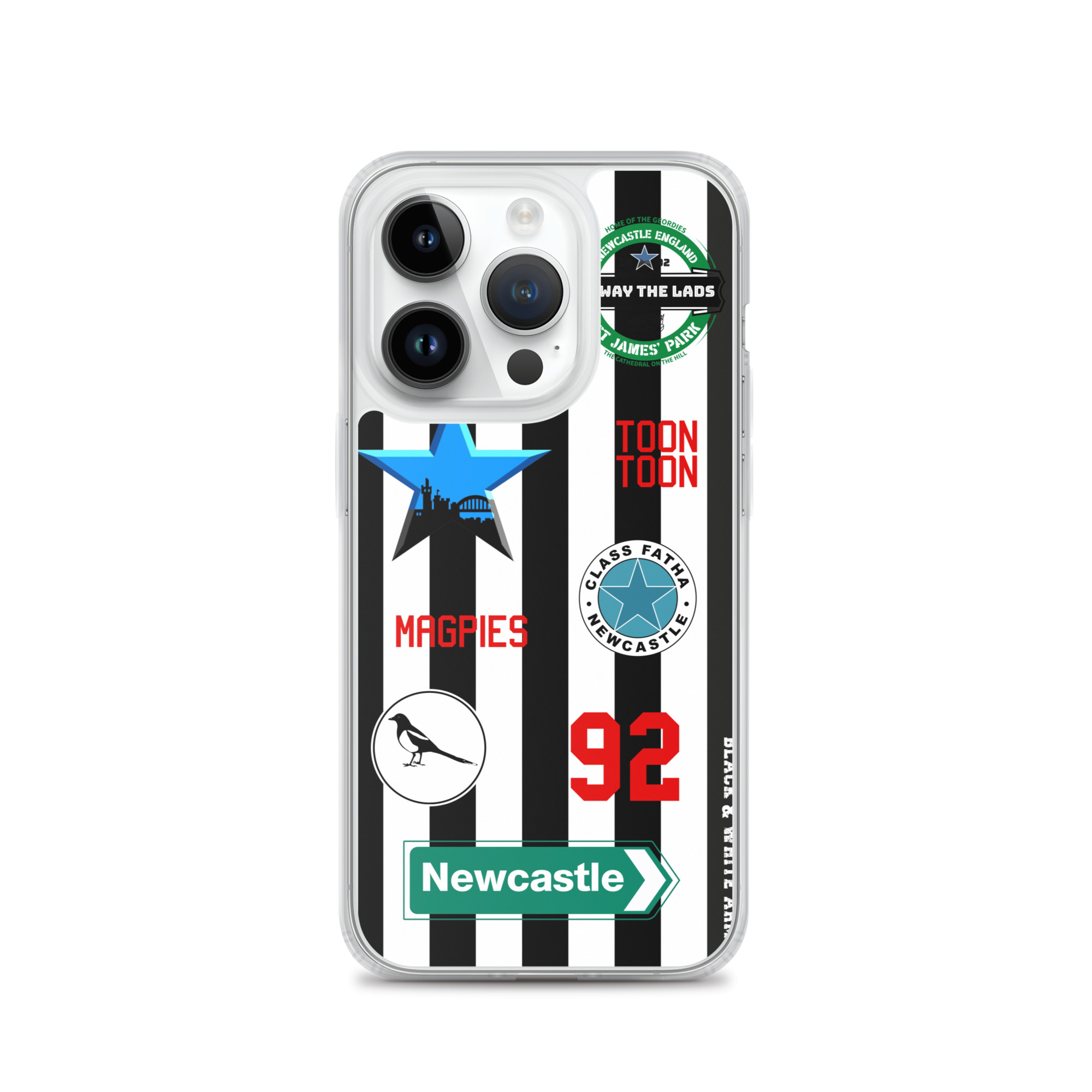 Howay The Lads iPhone® Case – Newcastle Magpies Football Fan Gift - Image 28