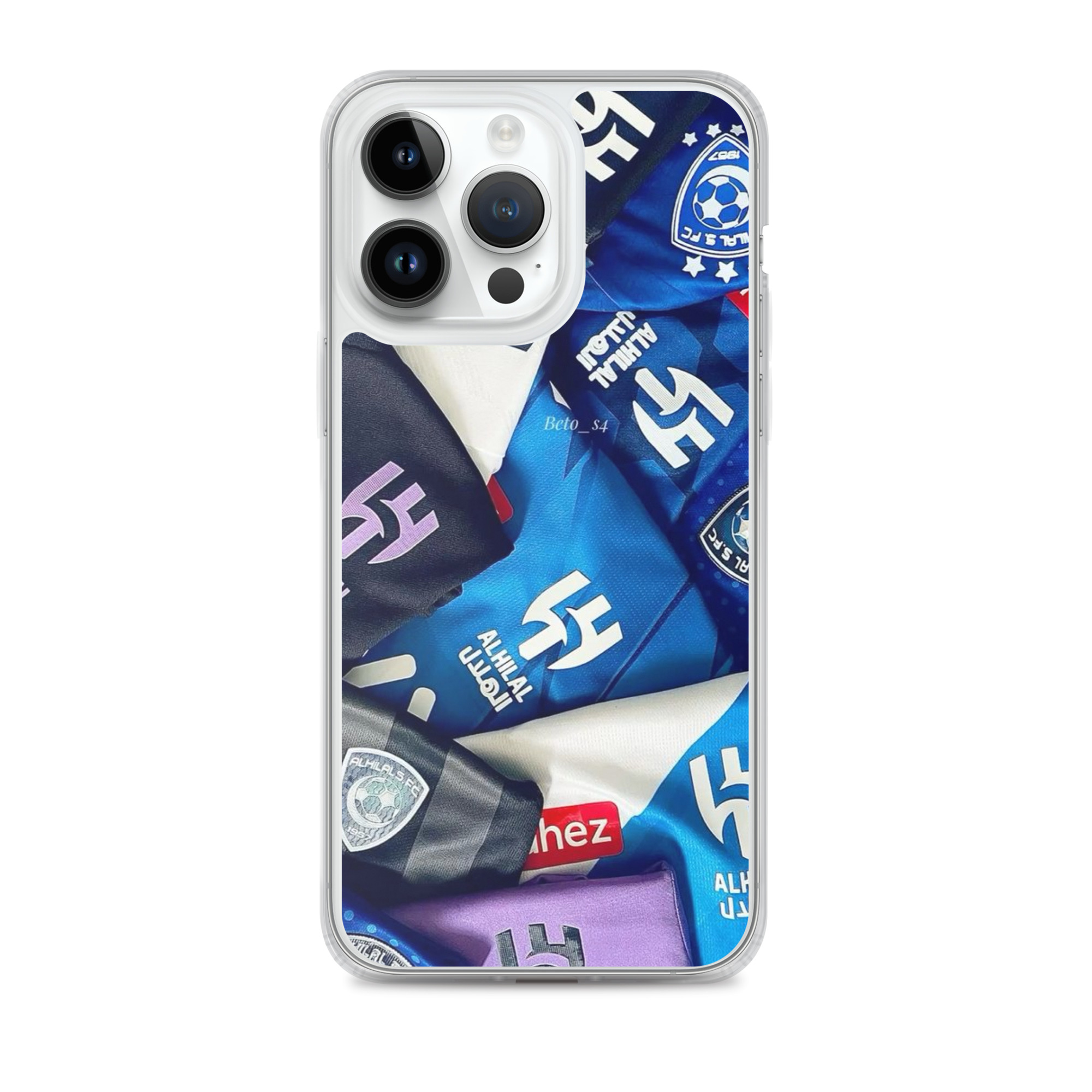 Al Hilal Saudi Club Blue Power Clear Case for iPhone® - Image 19