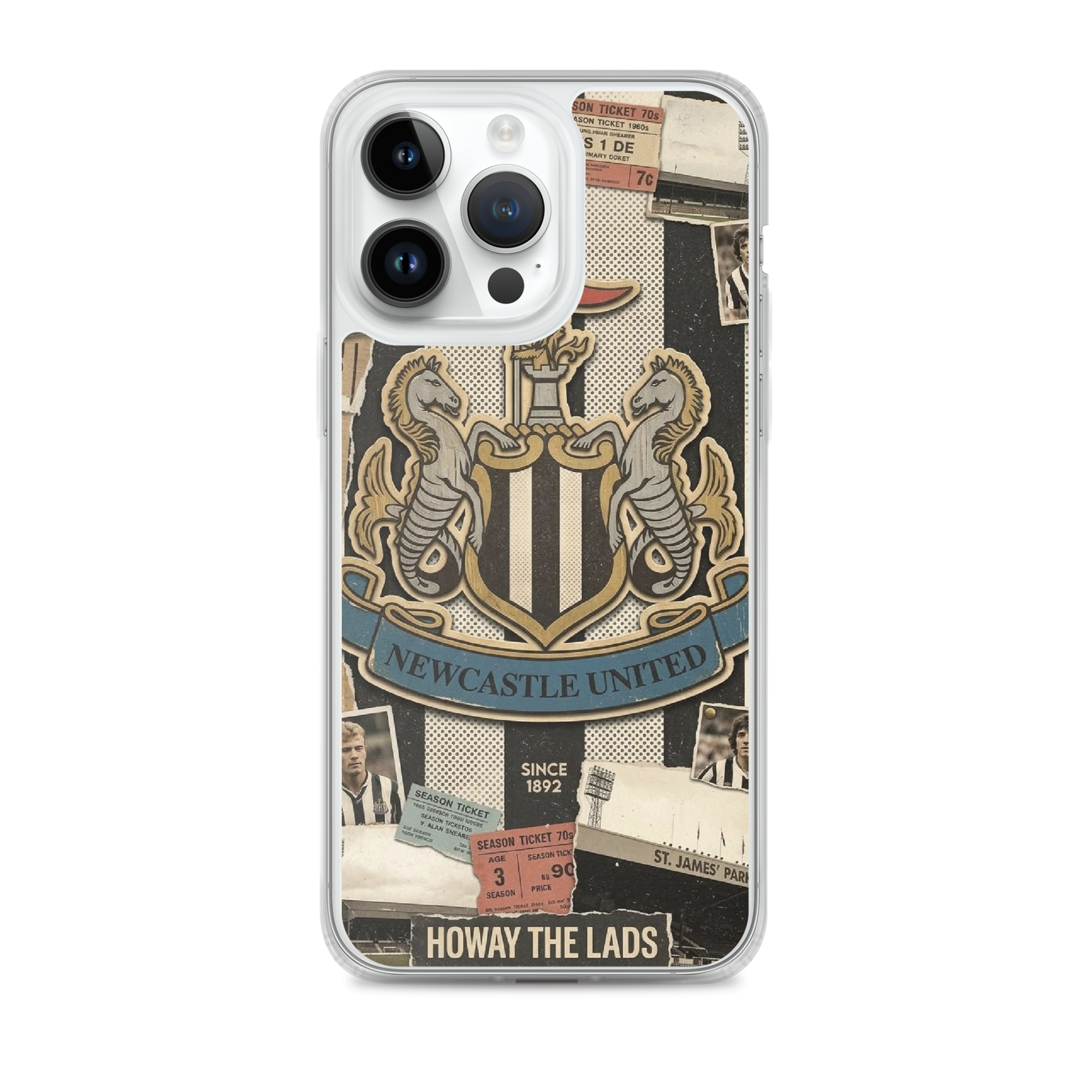 Newcastle Howay The Lads iPhone® Case – Magpies Football Fan Gift - Image 26