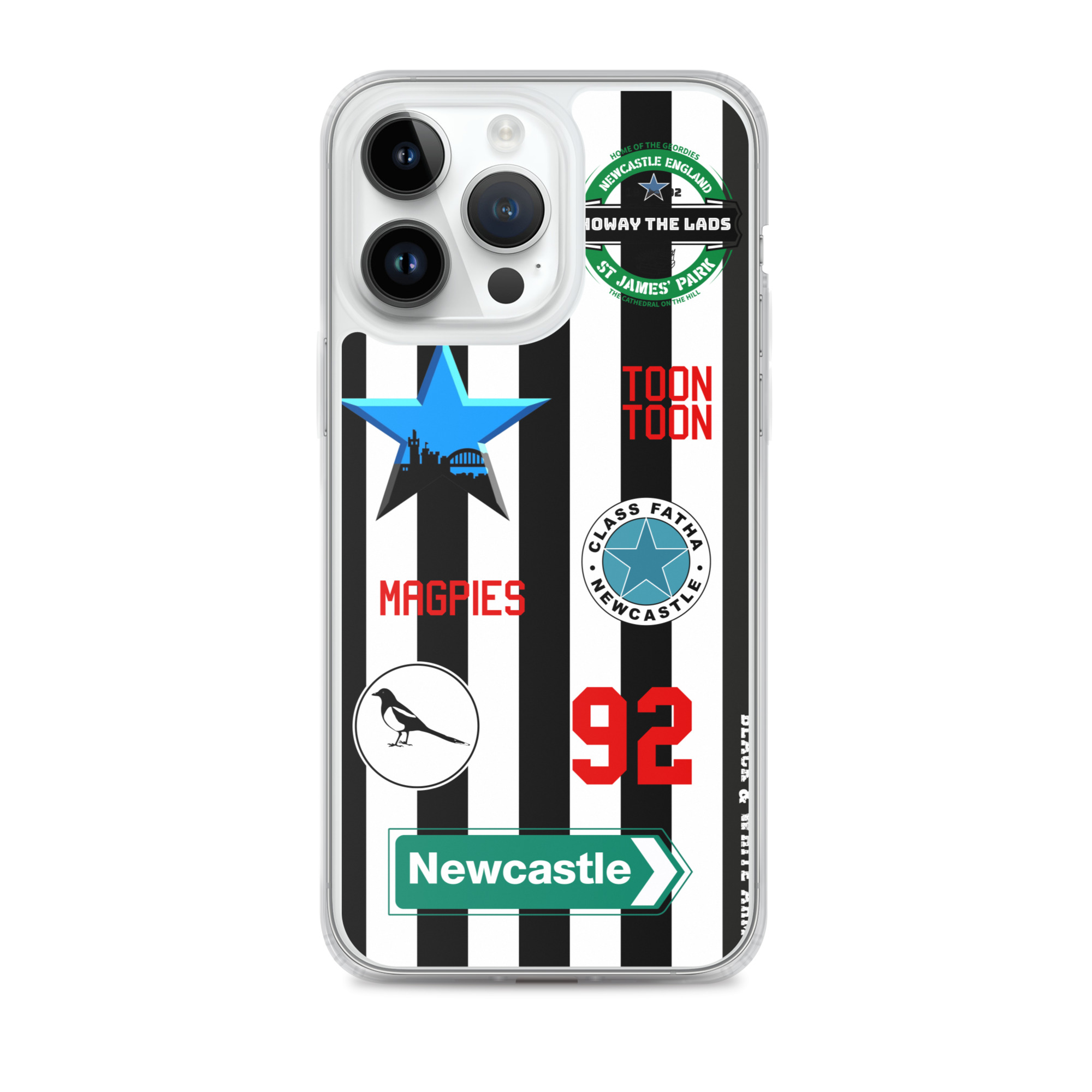 Howay The Lads iPhone® Case – Newcastle Magpies Football Fan Gift - Image 26