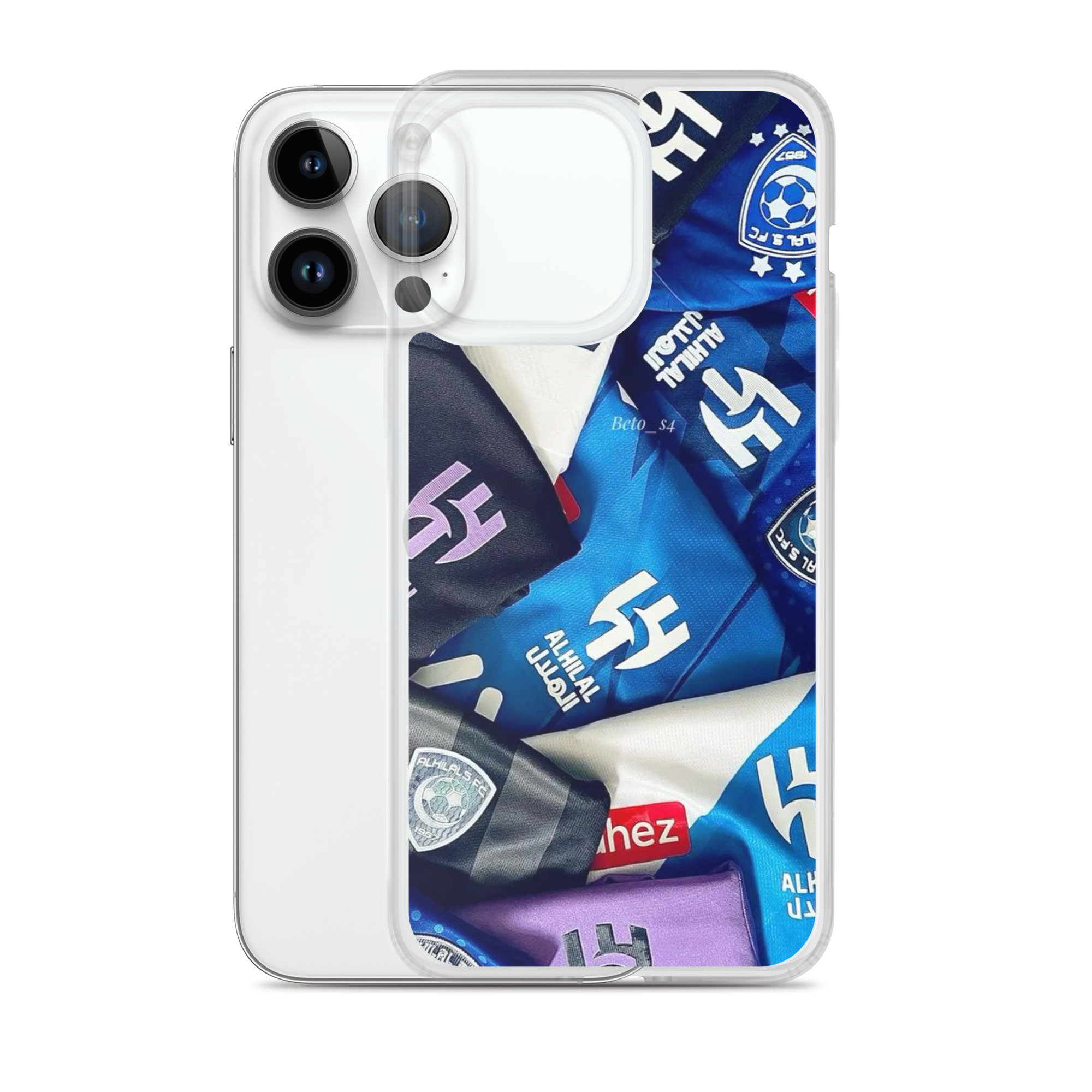 Al Hilal Saudi Club Blue Power Clear Case for iPhone® - Image 20