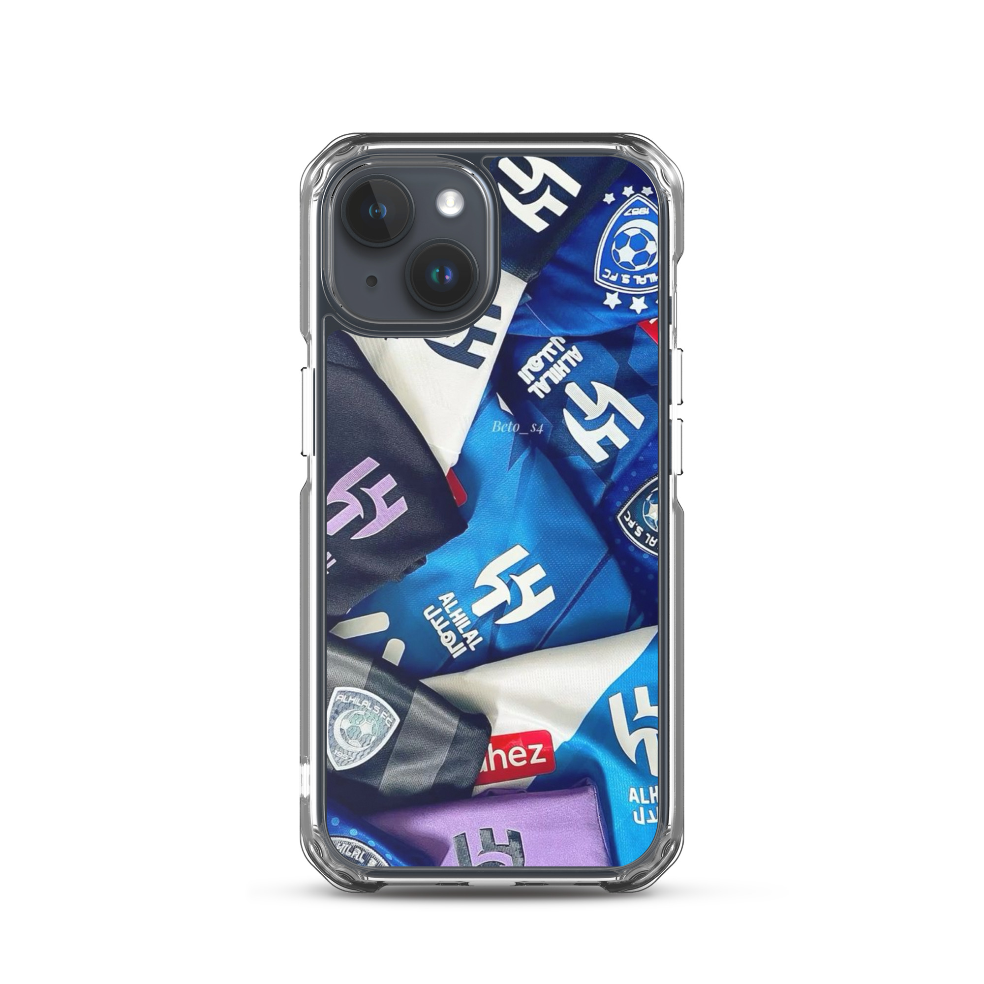 Al Hilal Saudi Club Blue Power Clear Case for iPhone® - Image 31