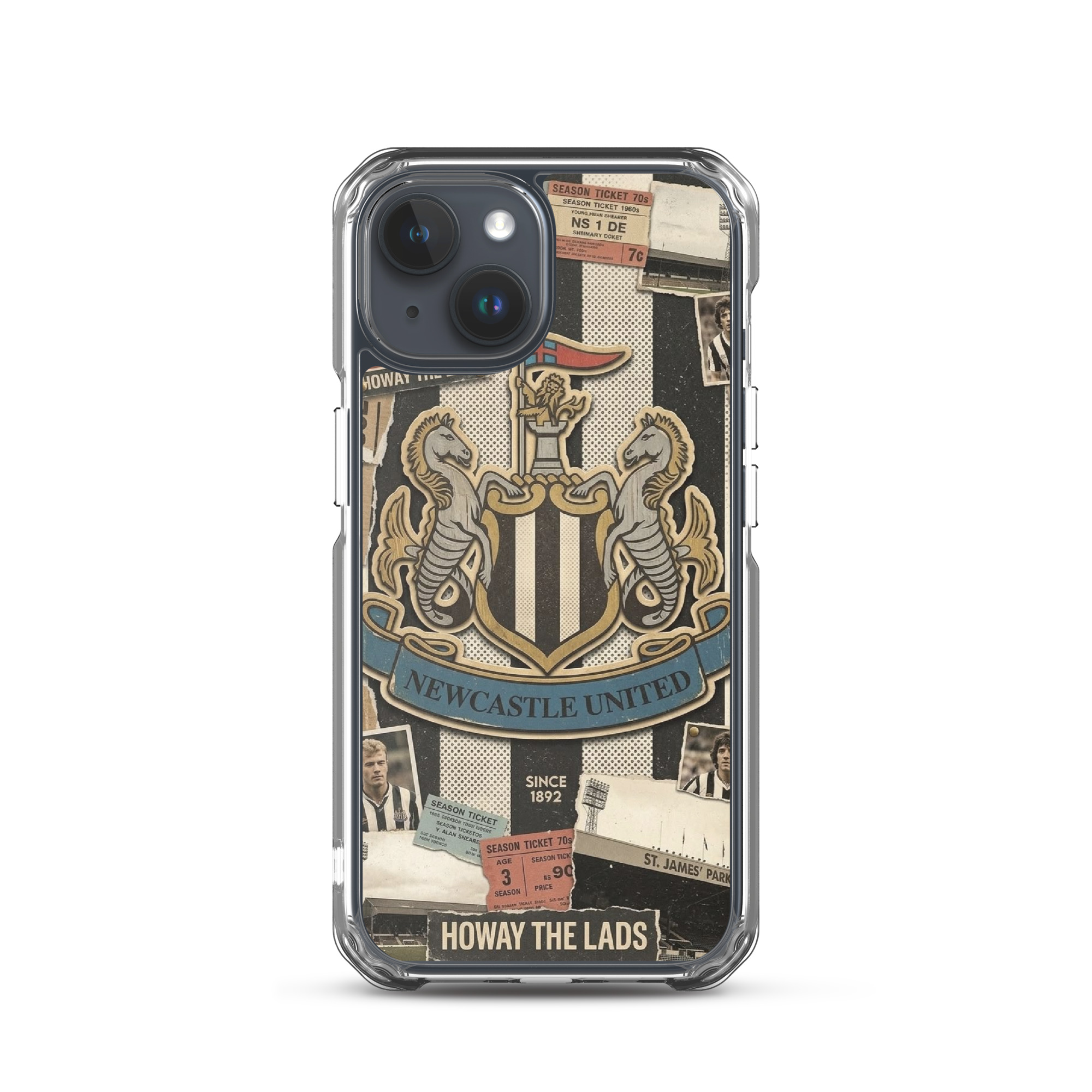 Newcastle Howay The Lads iPhone® Case – Magpies Football Fan Gift - Image 38