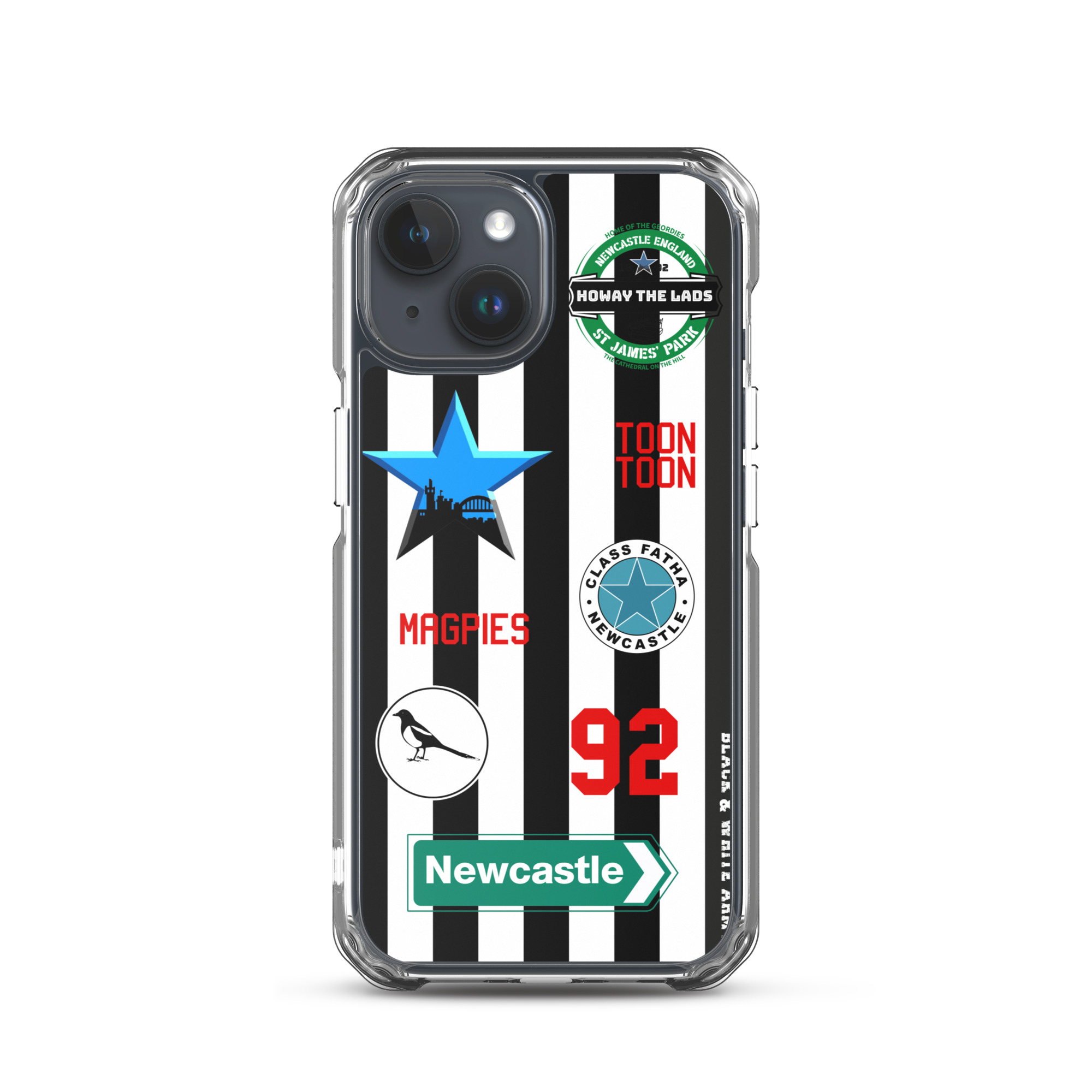 Howay The Lads iPhone® Case – Newcastle Magpies Football Fan Gift - Image 38