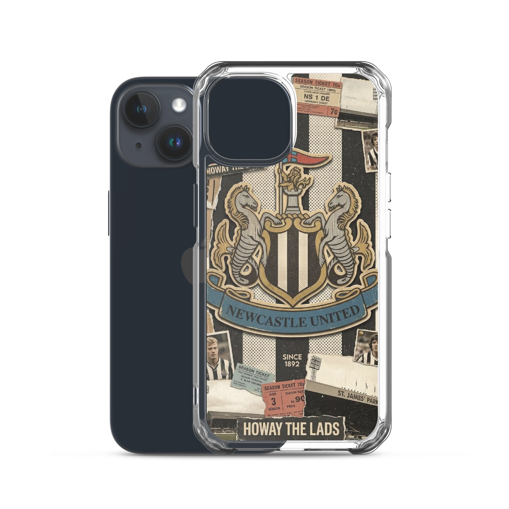 Newcastle Howay The Lads iPhone® Case – Magpies Football Fan Gift - Image 39