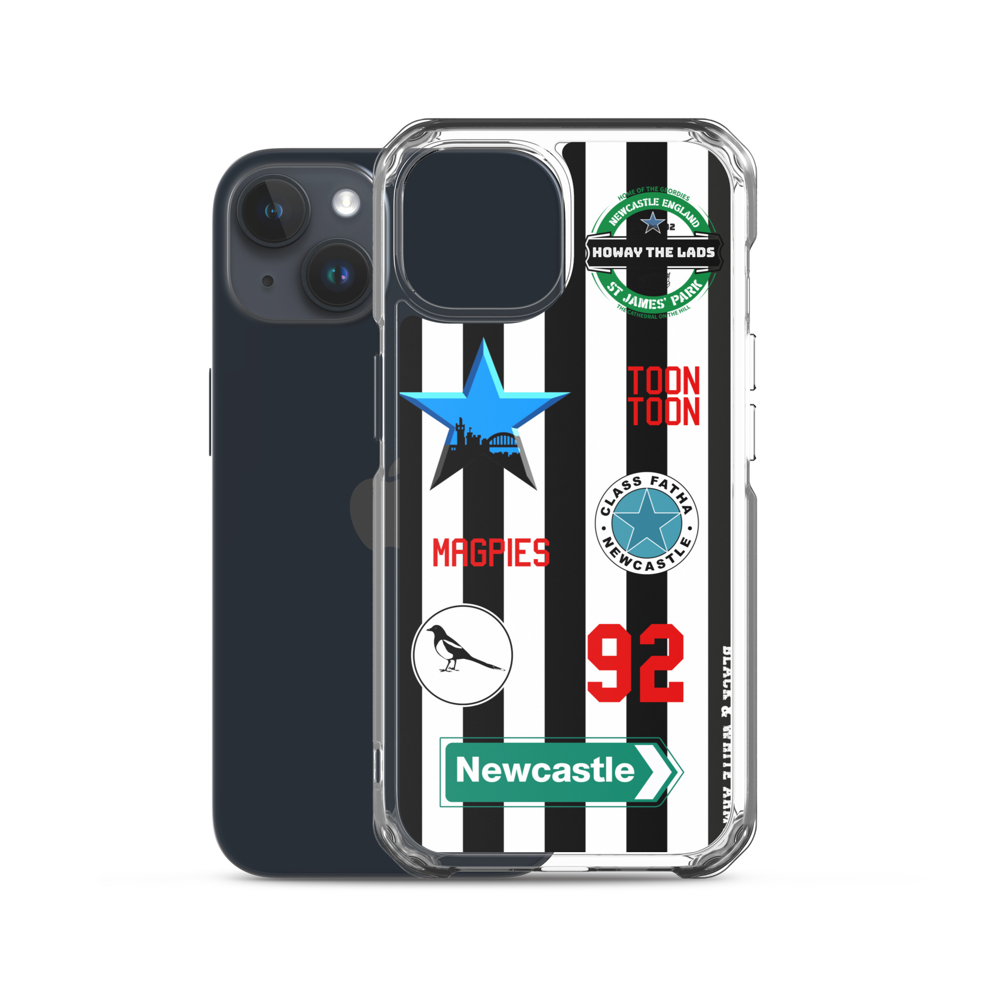 Howay The Lads iPhone® Case – Newcastle Magpies Football Fan Gift - Image 39