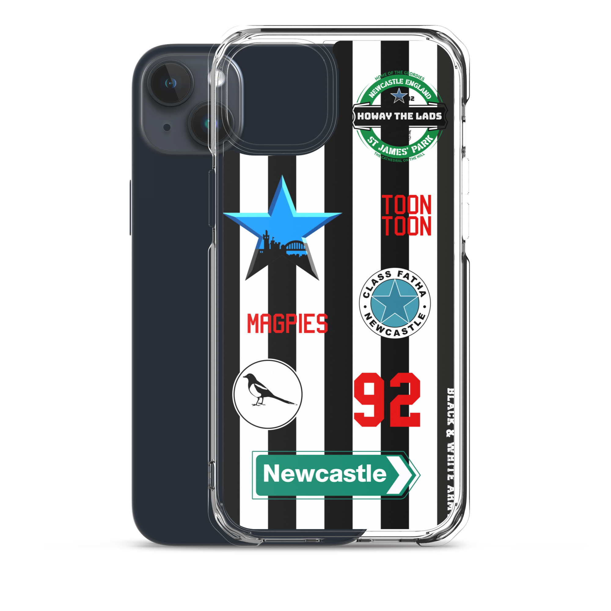 Howay The Lads iPhone® Case – Newcastle Magpies Football Fan Gift - Image 33