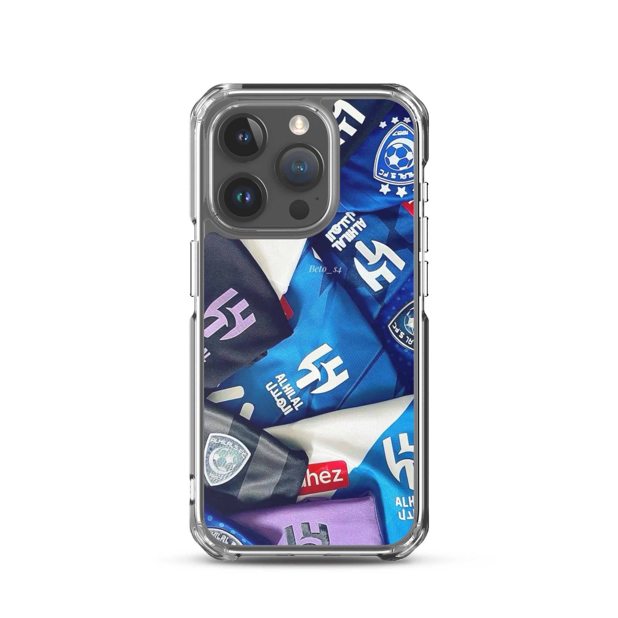Al Hilal Saudi Club Blue Power Clear Case for iPhone® - Image 29