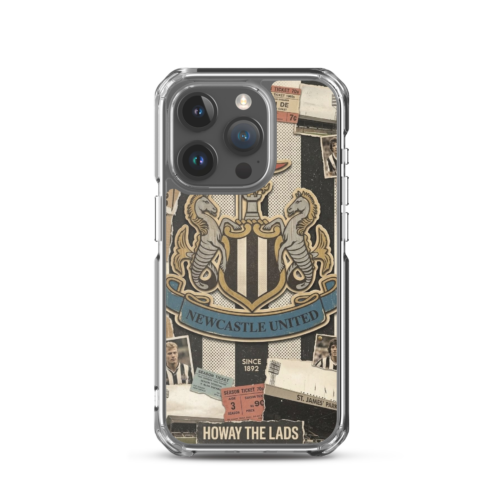 Newcastle Howay The Lads iPhone® Case – Magpies Football Fan Gift - Image 36
