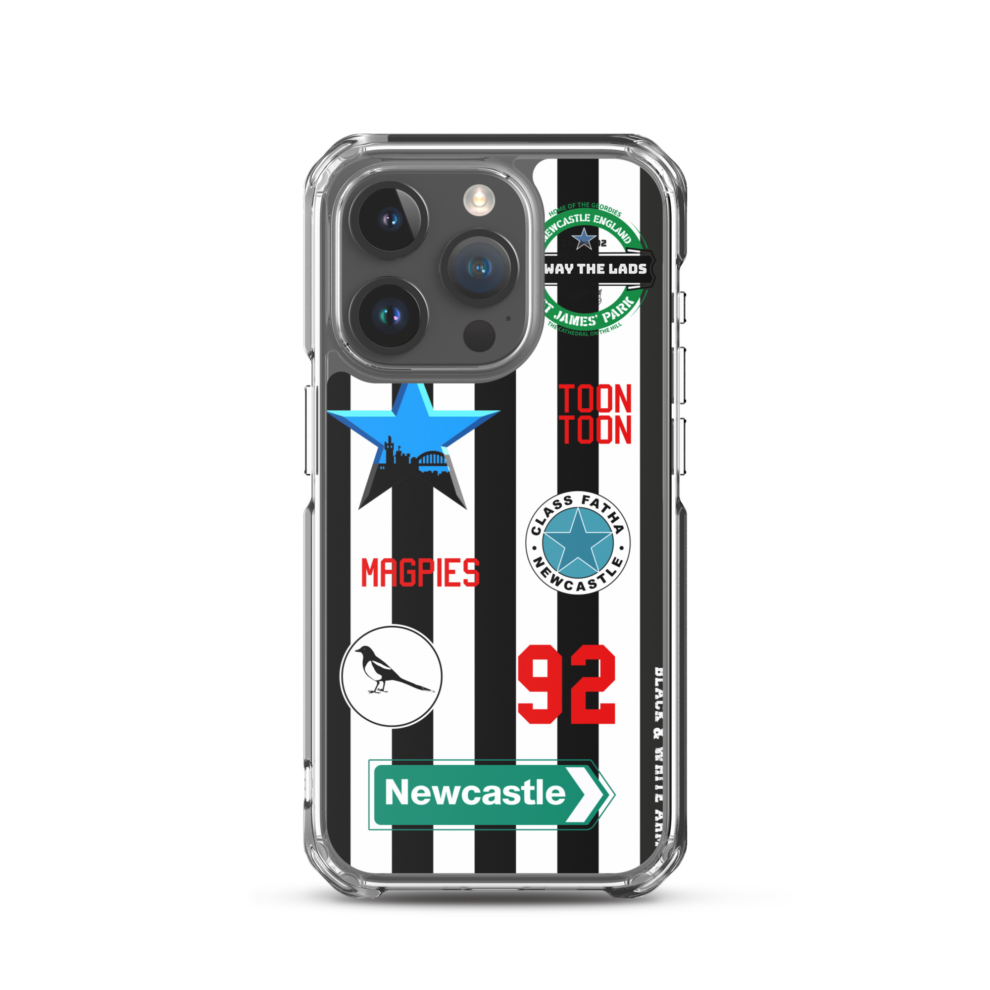Howay The Lads iPhone® Case – Newcastle Magpies Football Fan Gift - Image 36