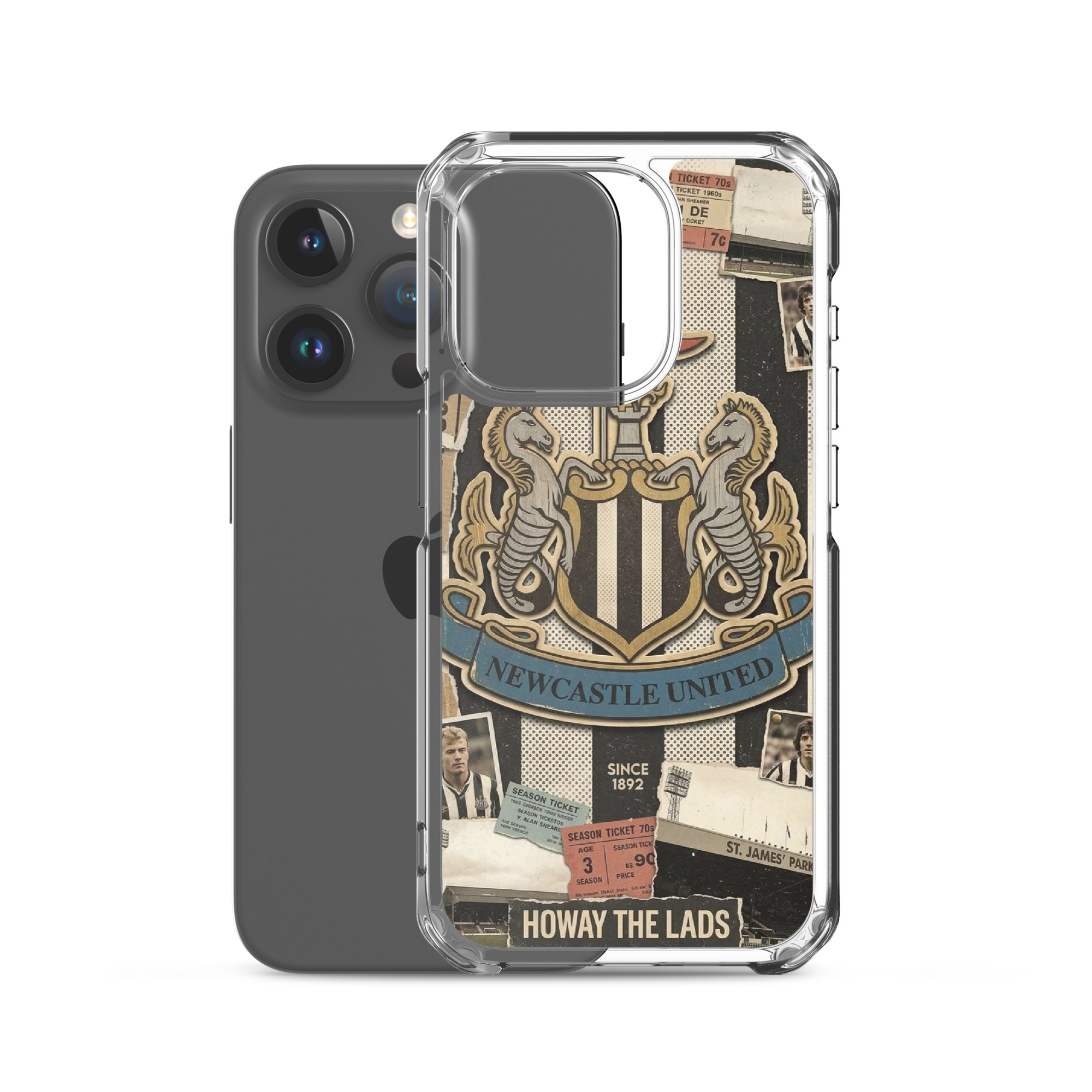 Newcastle Howay The Lads iPhone® Case – Magpies Football Fan Gift - Image 37