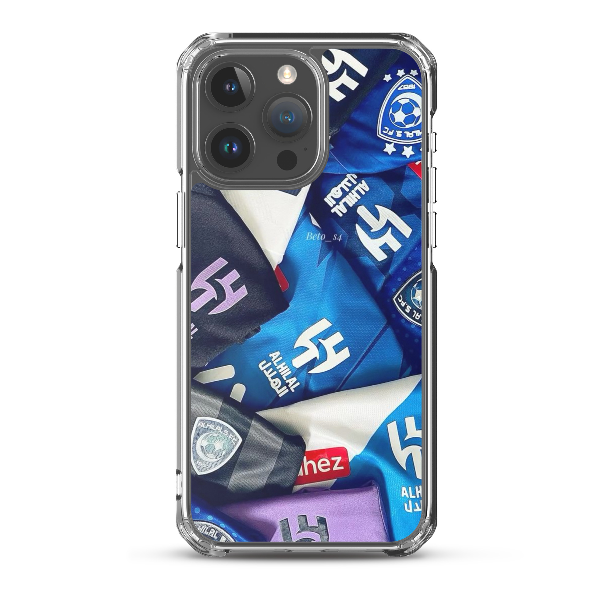 Al Hilal Saudi Club Blue Power Clear Case for iPhone® - Image 27