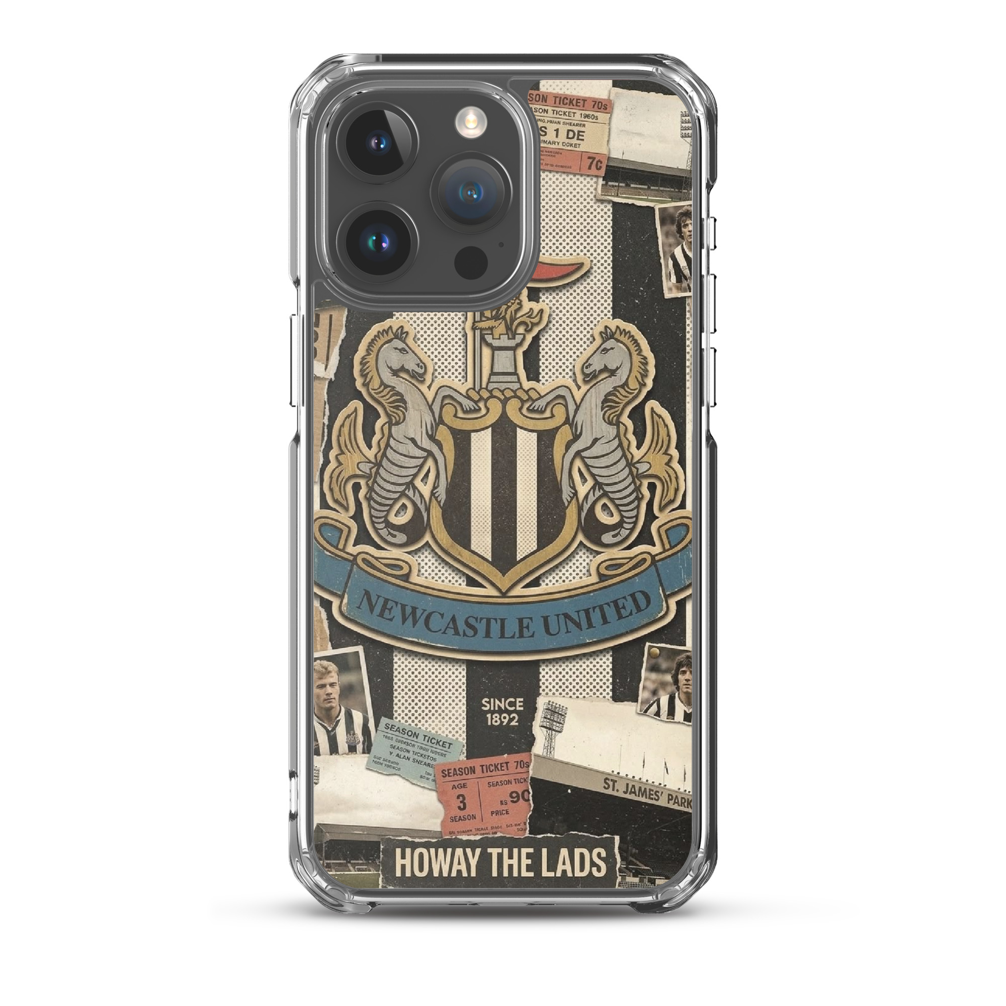 Newcastle Howay The Lads iPhone® Case – Magpies Football Fan Gift - Image 34