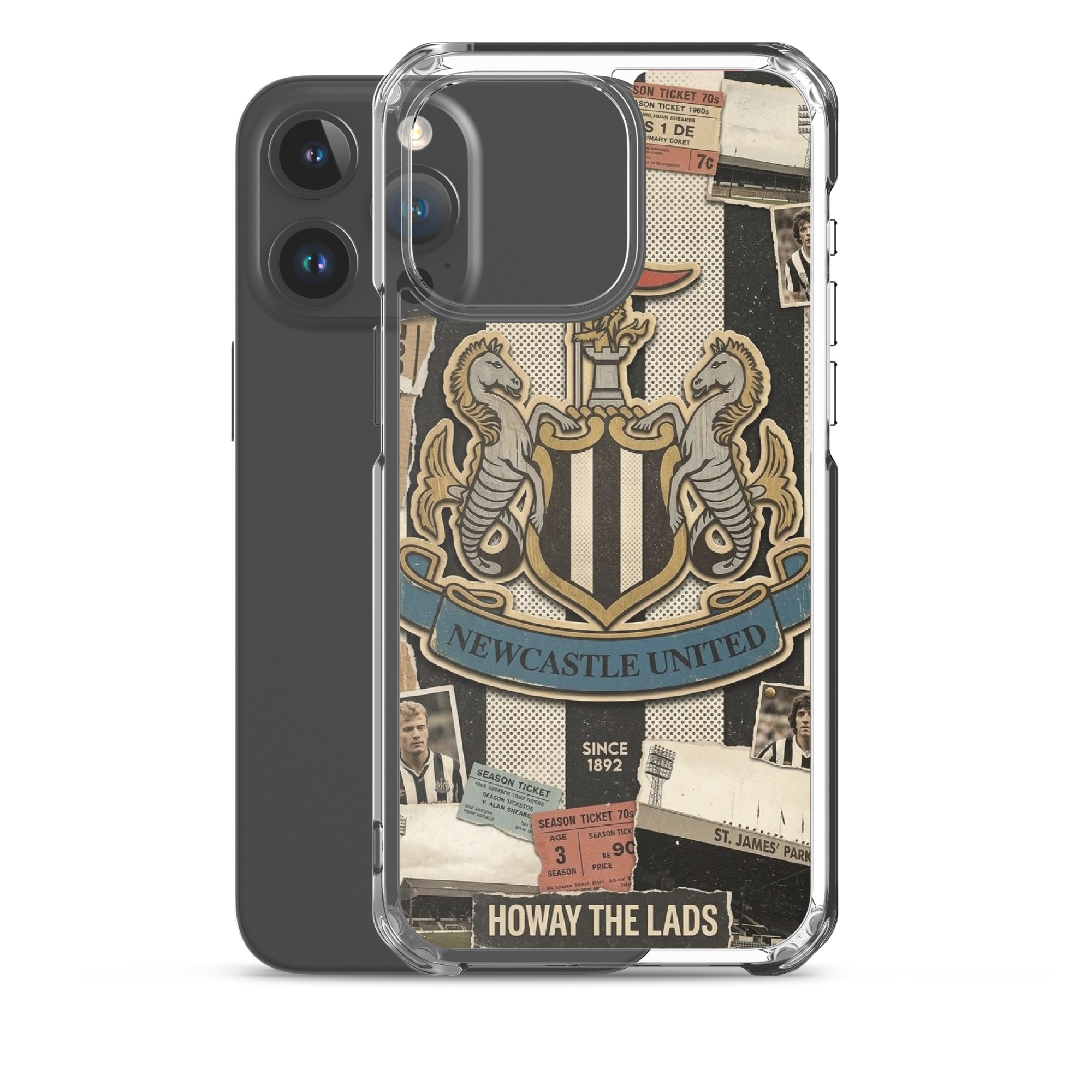 Newcastle Howay The Lads iPhone® Case – Magpies Football Fan Gift - Image 35