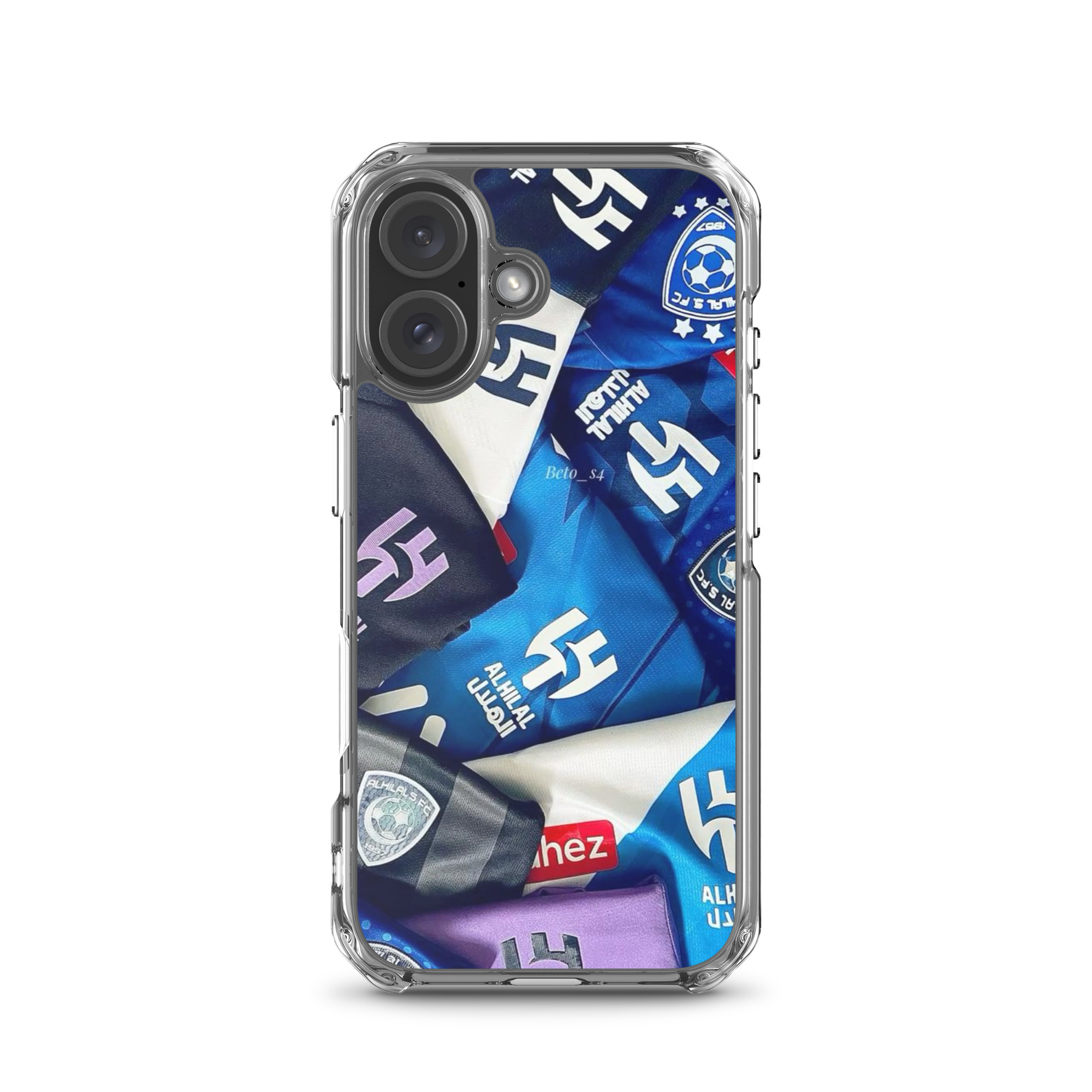 Al Hilal Saudi Club Blue Power Clear Case for iPhone® - Image 39