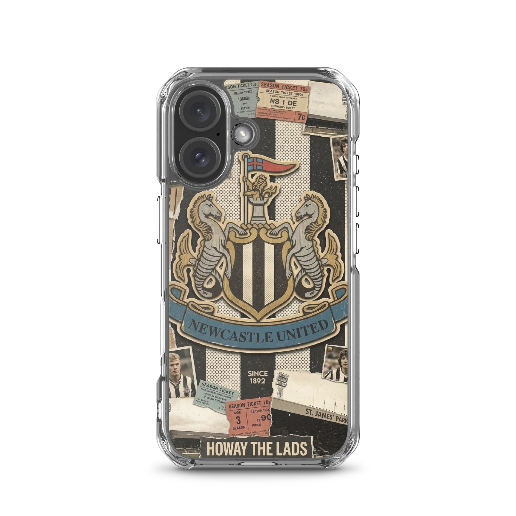 Newcastle Howay The Lads iPhone® Case – Magpies Football Fan Gift - Image 46