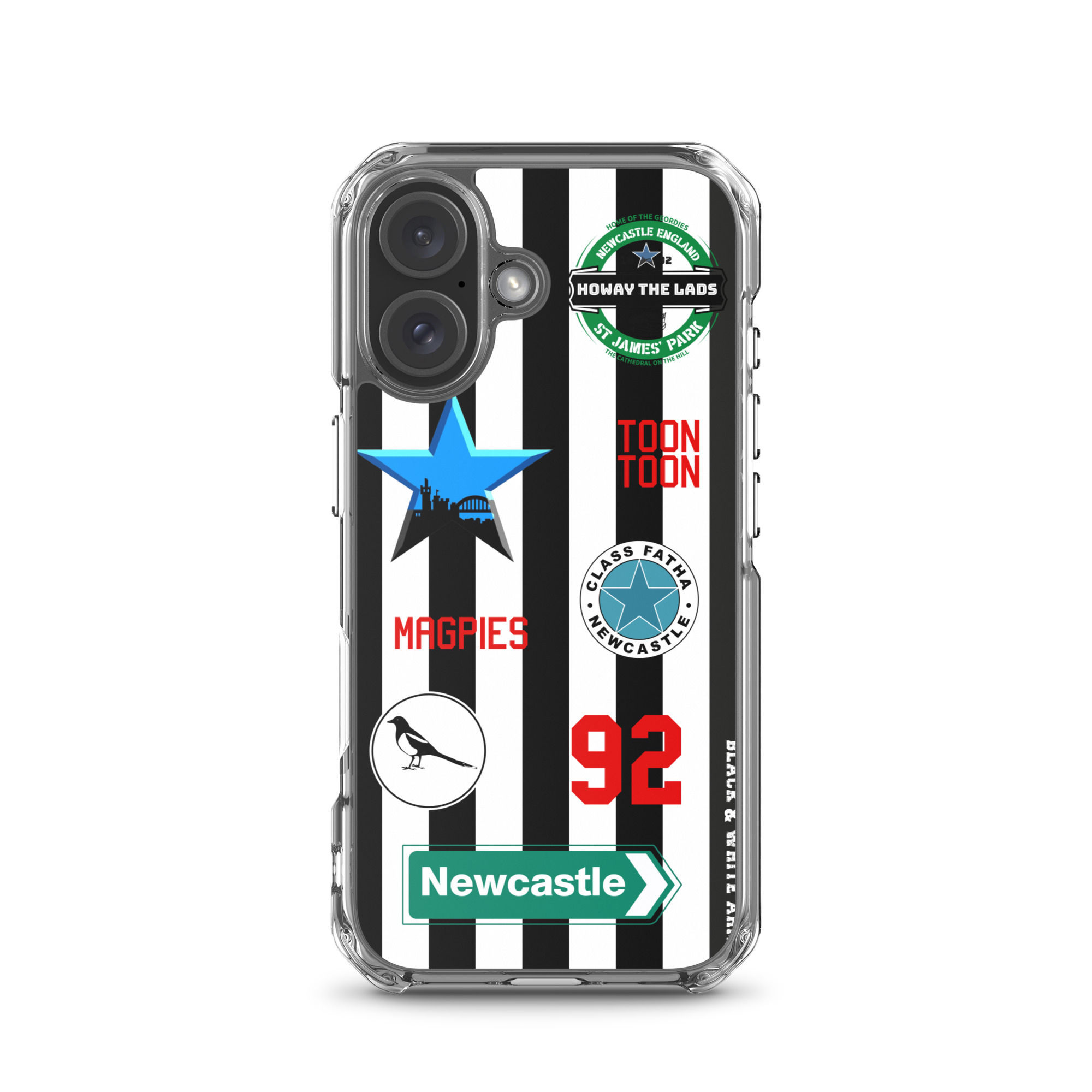 Howay The Lads iPhone® Case – Newcastle Magpies Football Fan Gift - Image 46