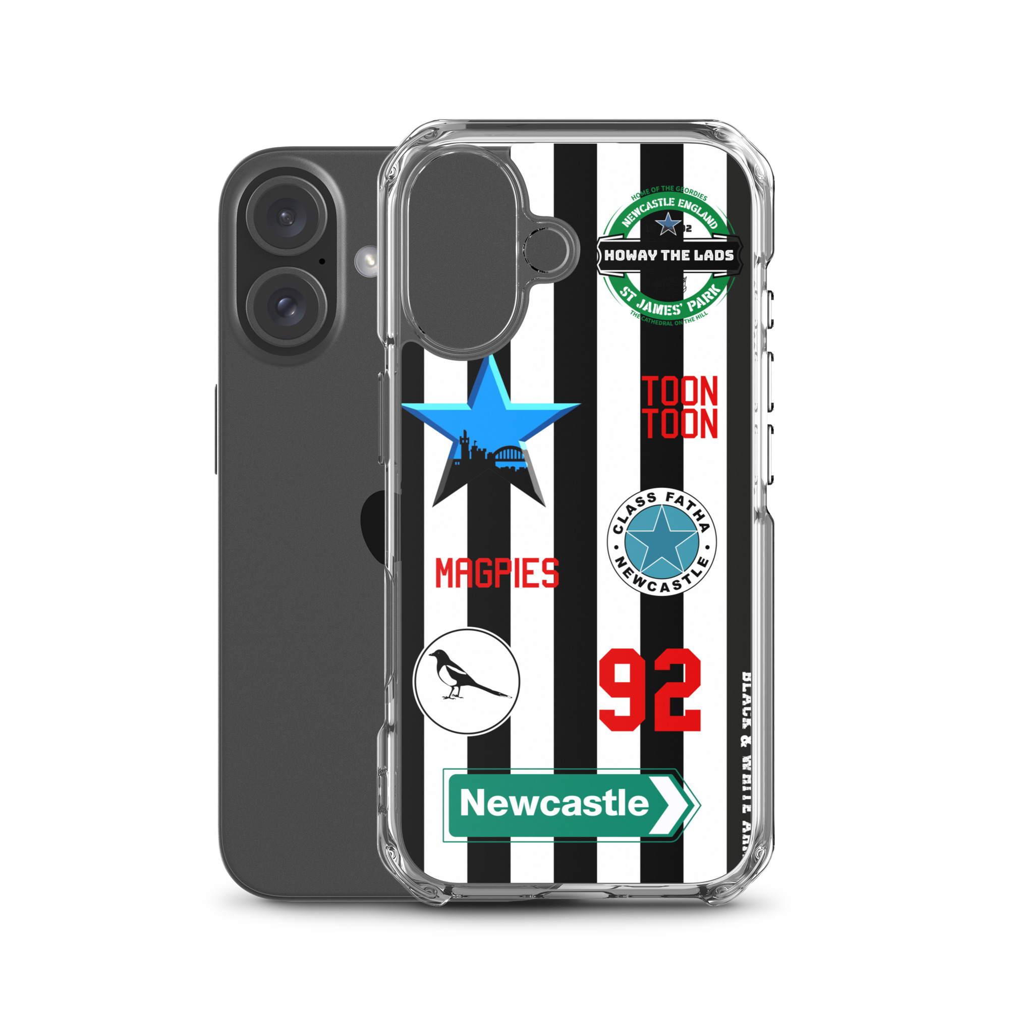 Howay The Lads iPhone® Case – Newcastle Magpies Football Fan Gift - Image 47