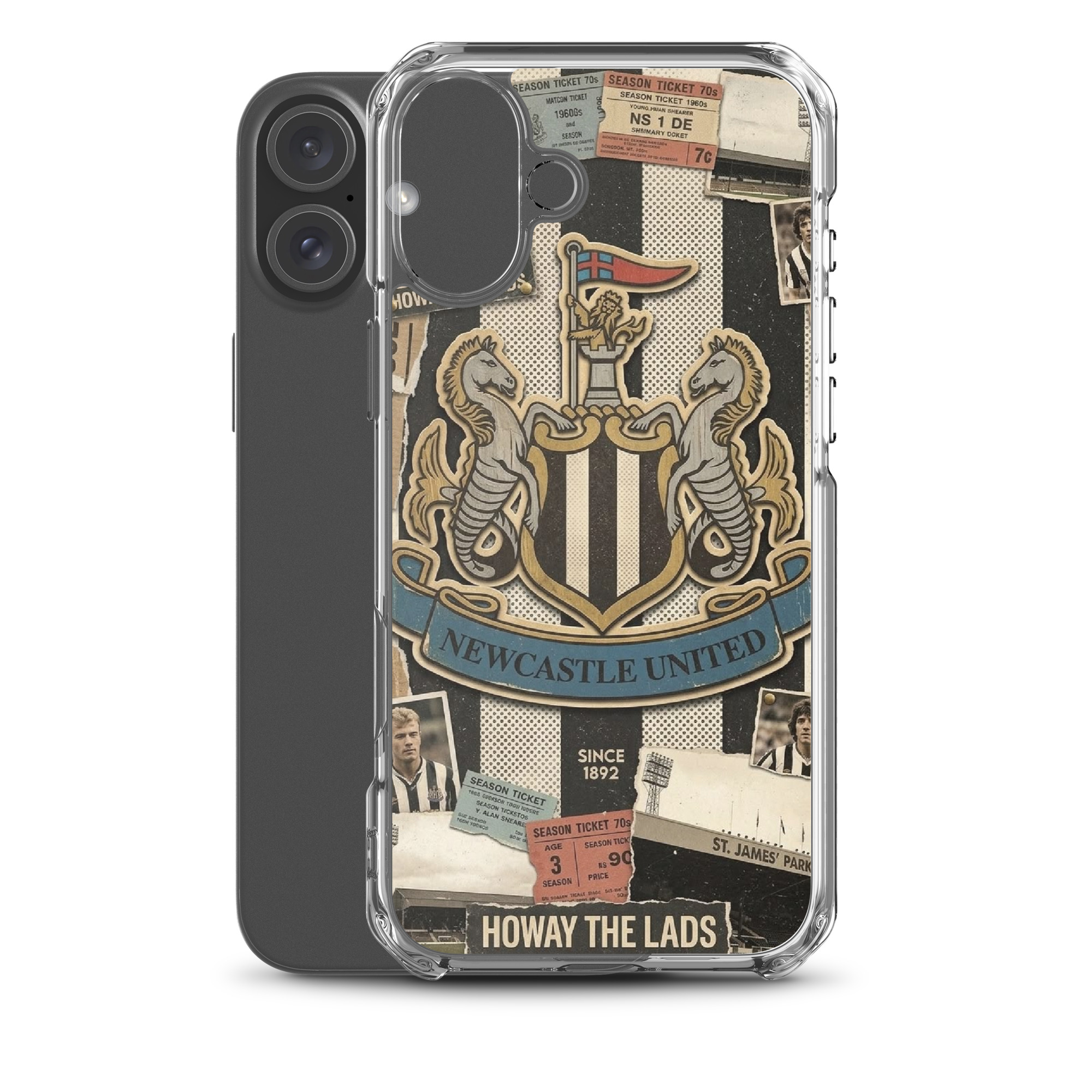 Newcastle Howay The Lads iPhone® Case – Magpies Football Fan Gift - Image 41