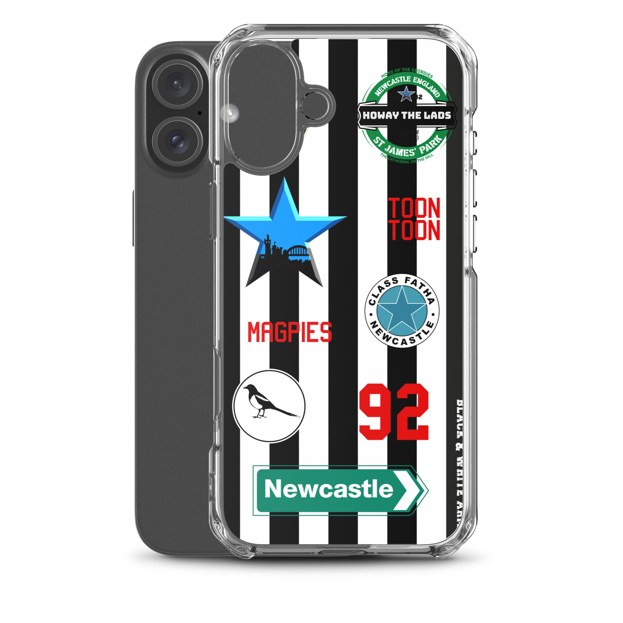 Howay The Lads iPhone® Case – Newcastle Magpies Football Fan Gift - Image 41