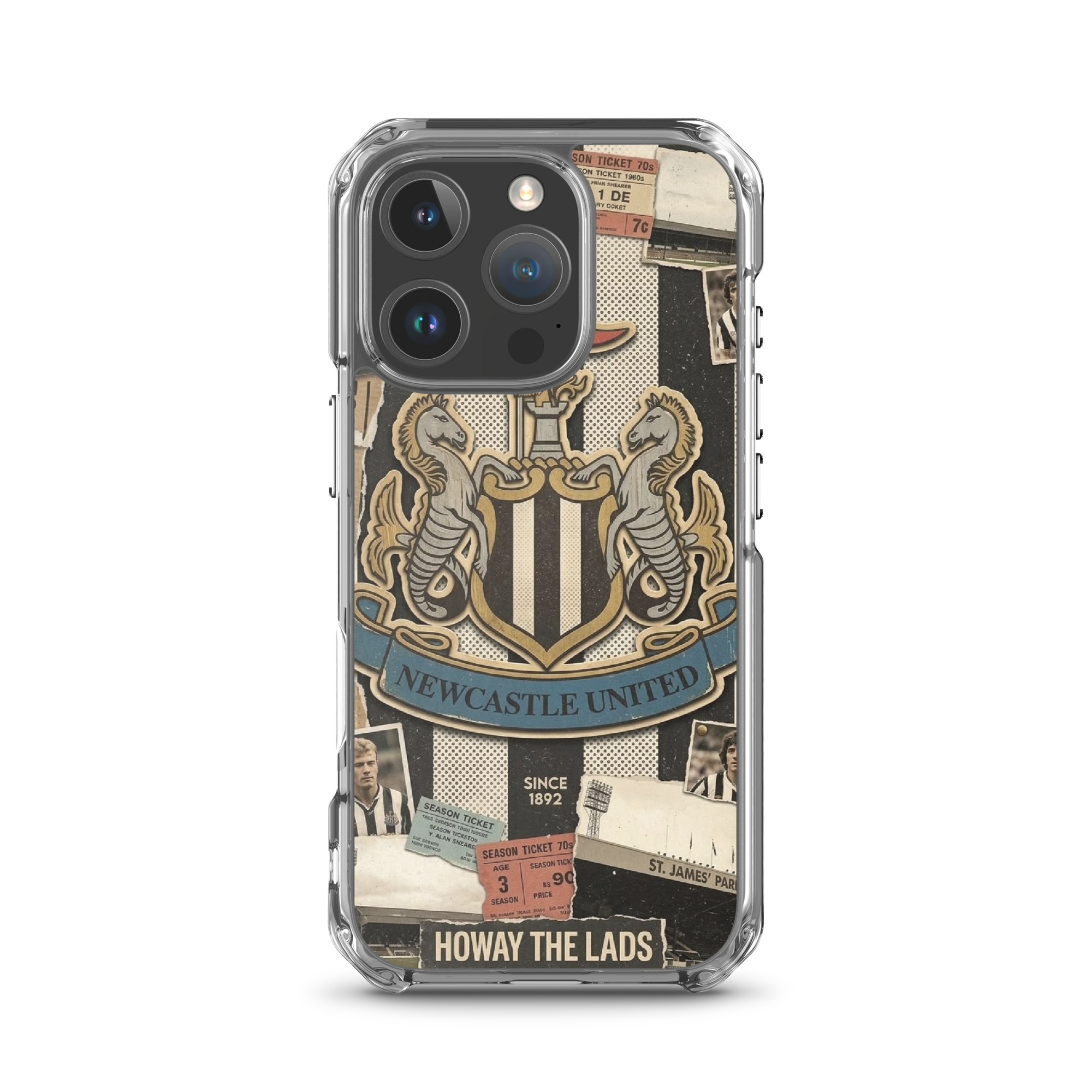 Newcastle Howay The Lads iPhone® Case – Magpies Football Fan Gift - Image 44