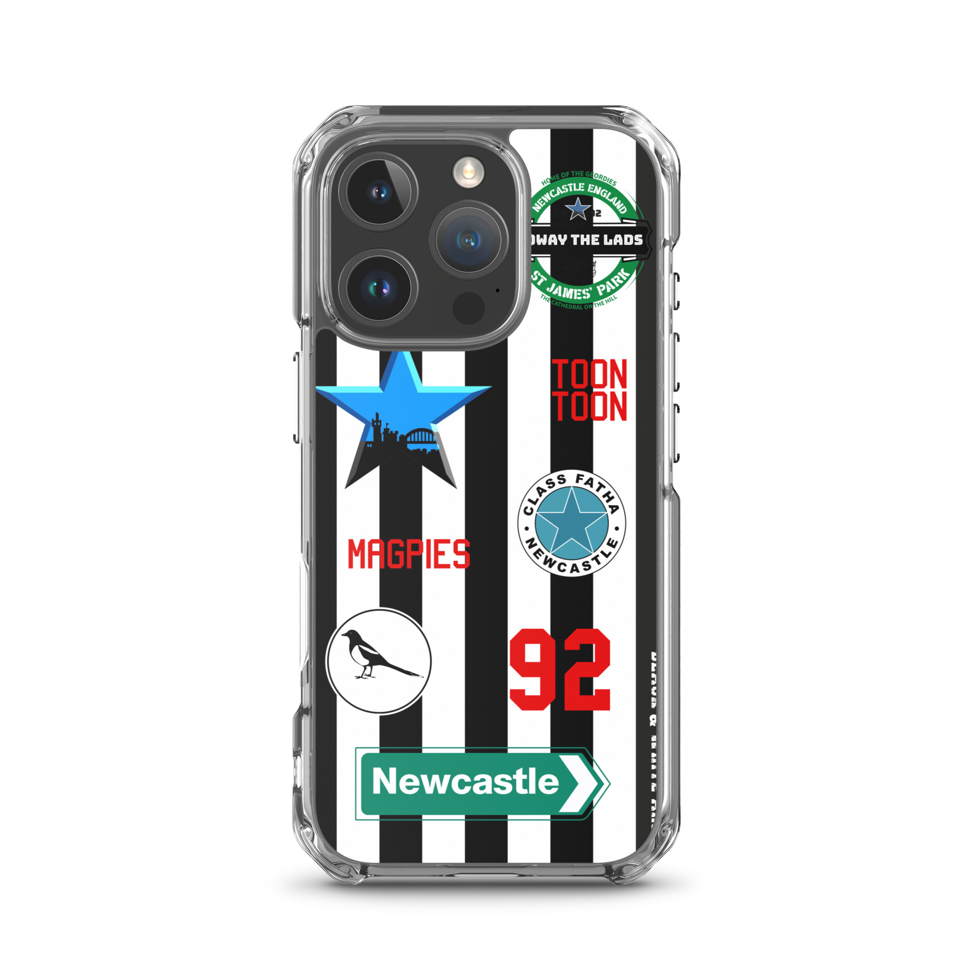 Howay The Lads iPhone® Case – Newcastle Magpies Football Fan Gift - Image 44